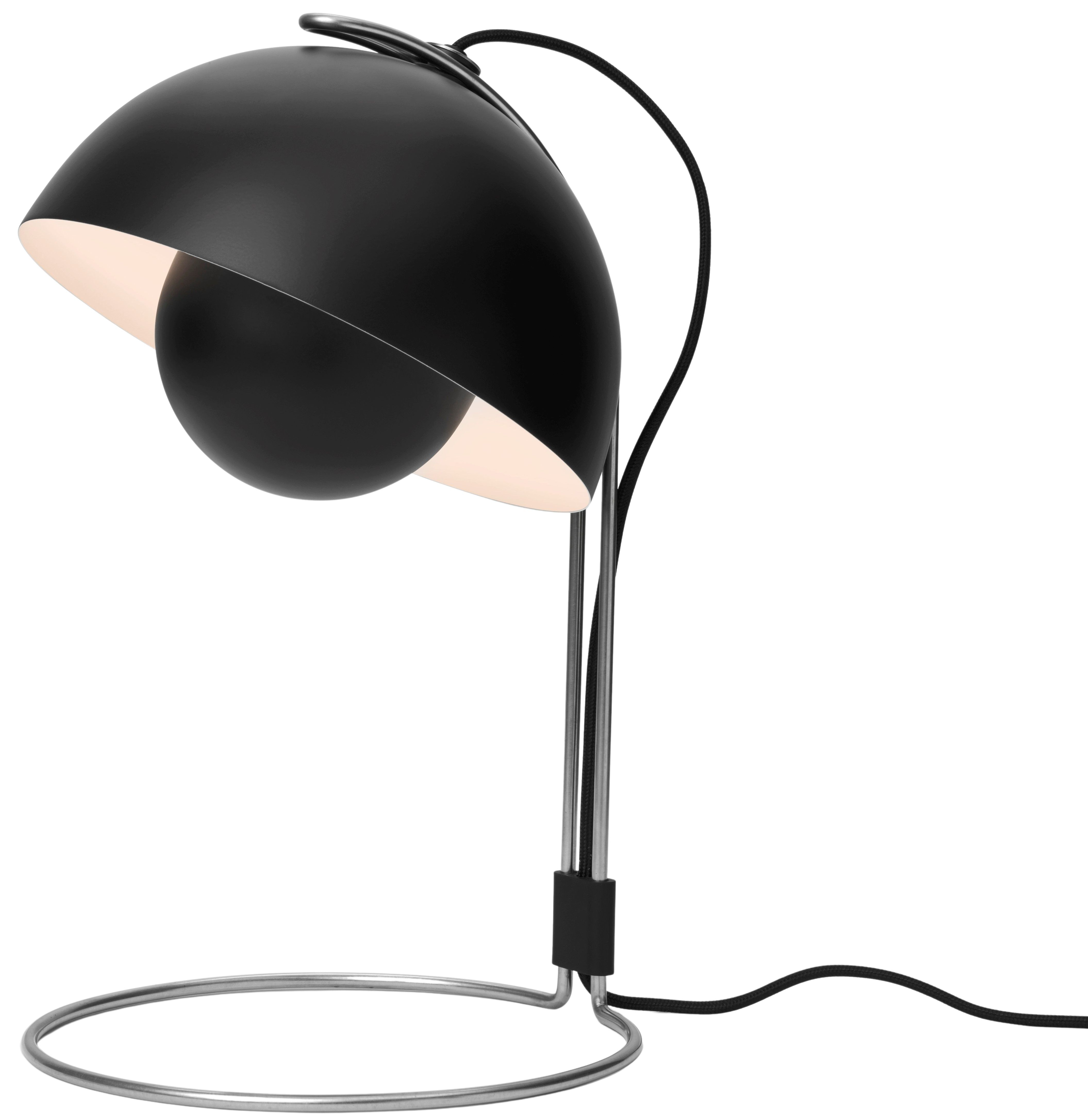Flowerpot Vp4 Tischleuchte Schwarz