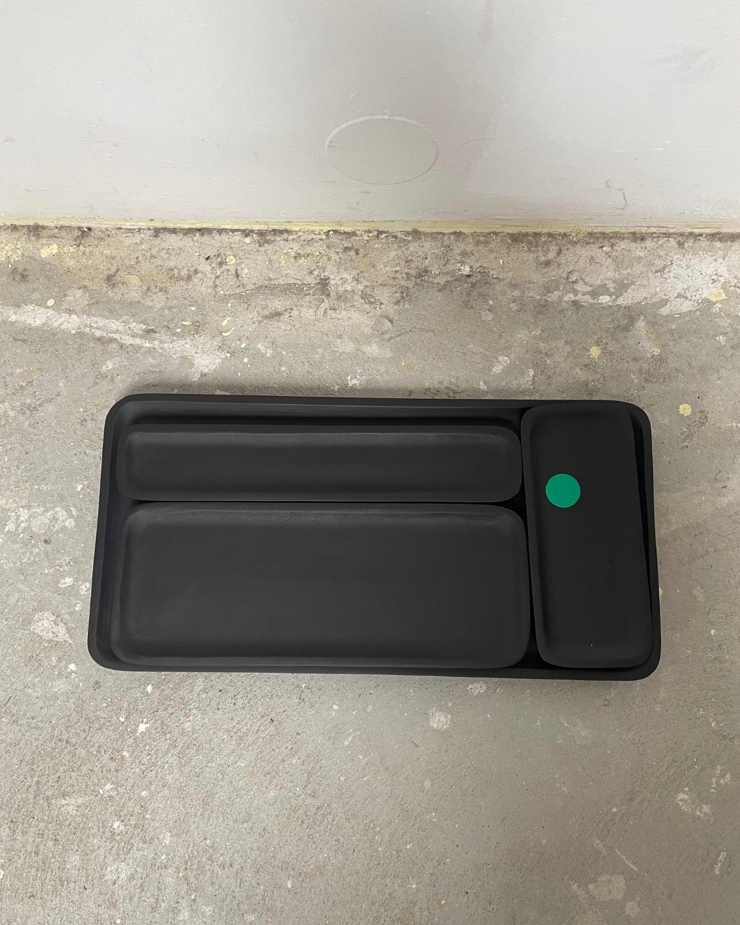 4x Planki Tablett Schwarz