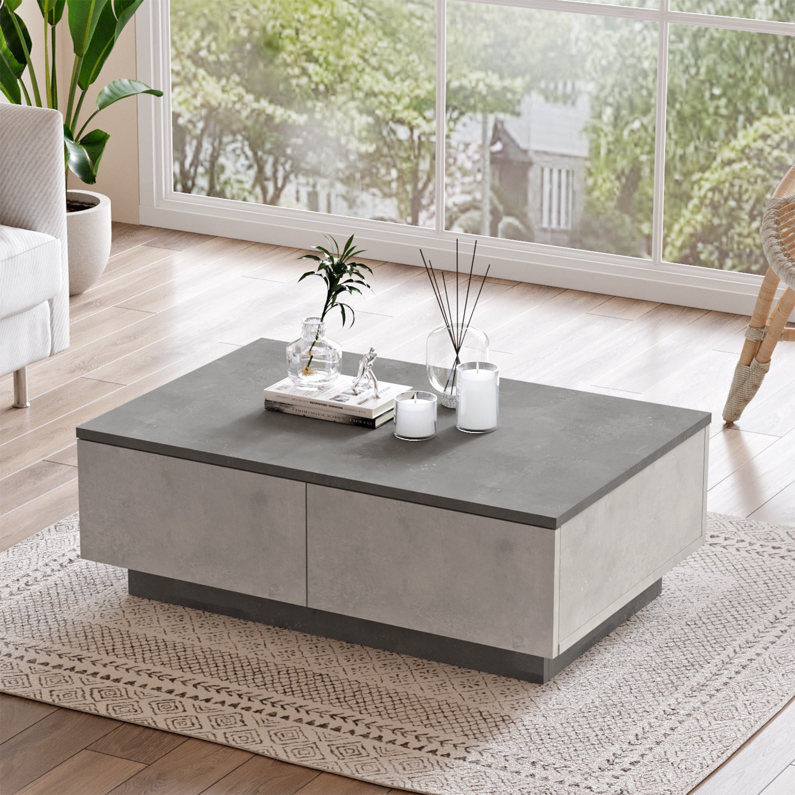 Leva Coffee Table Gray