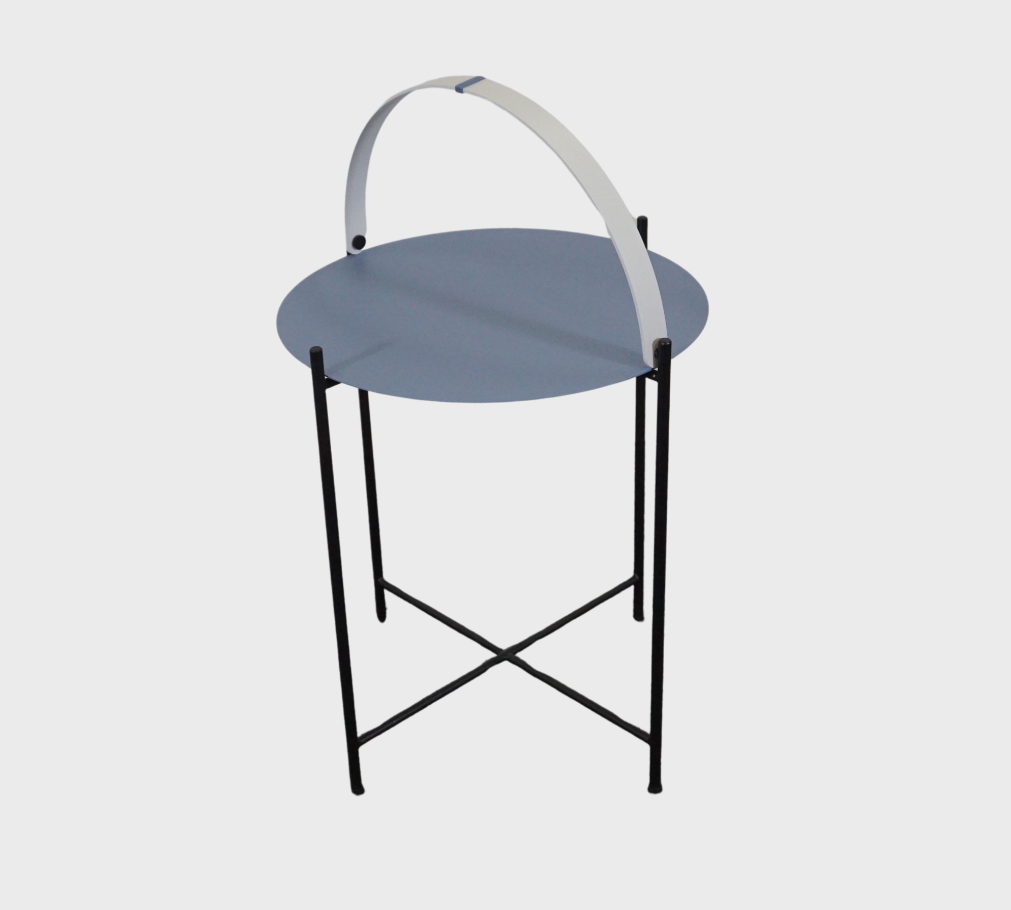 EDGE Serviertisch 76cm Taubenblau