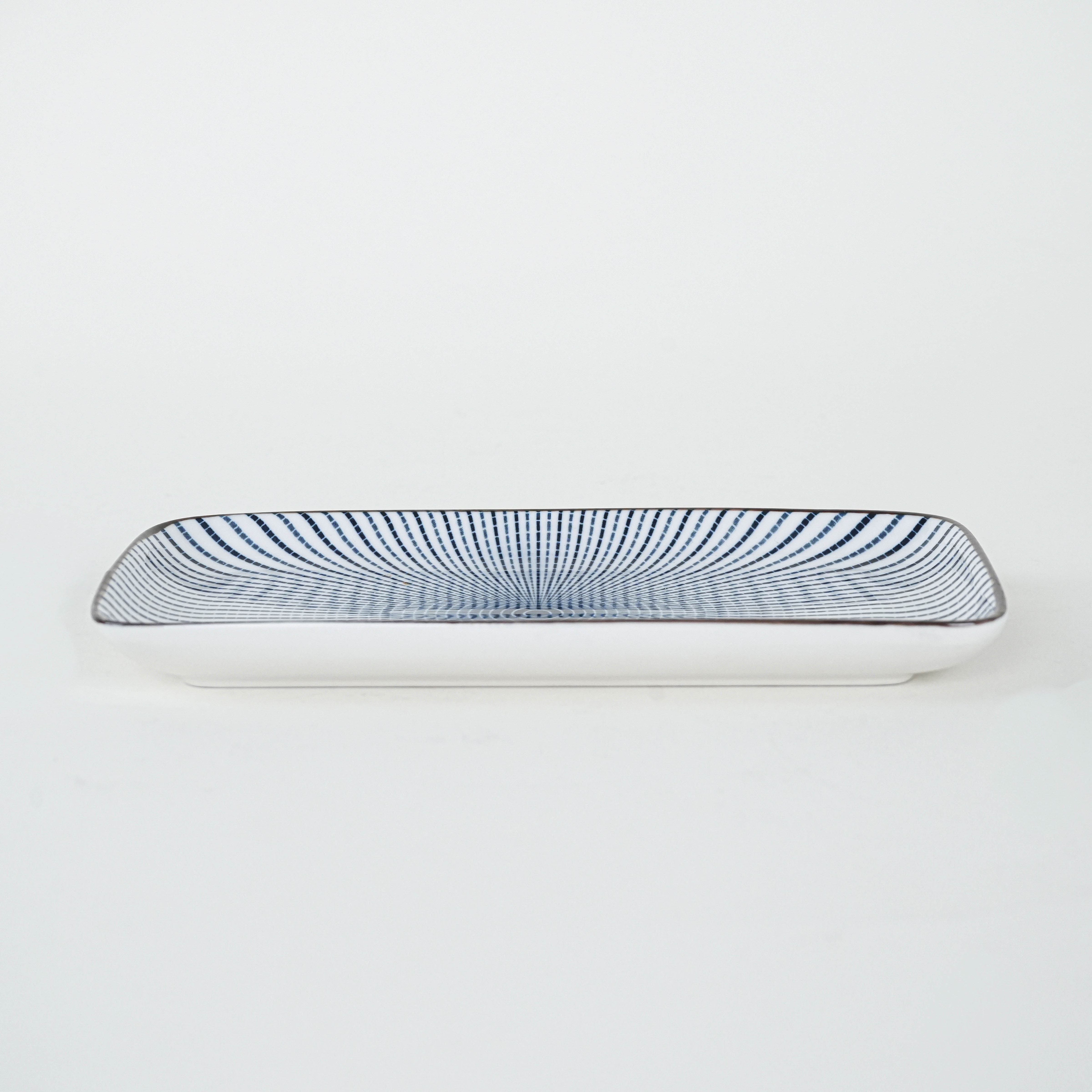 Porcelain plate Light blue 1970s