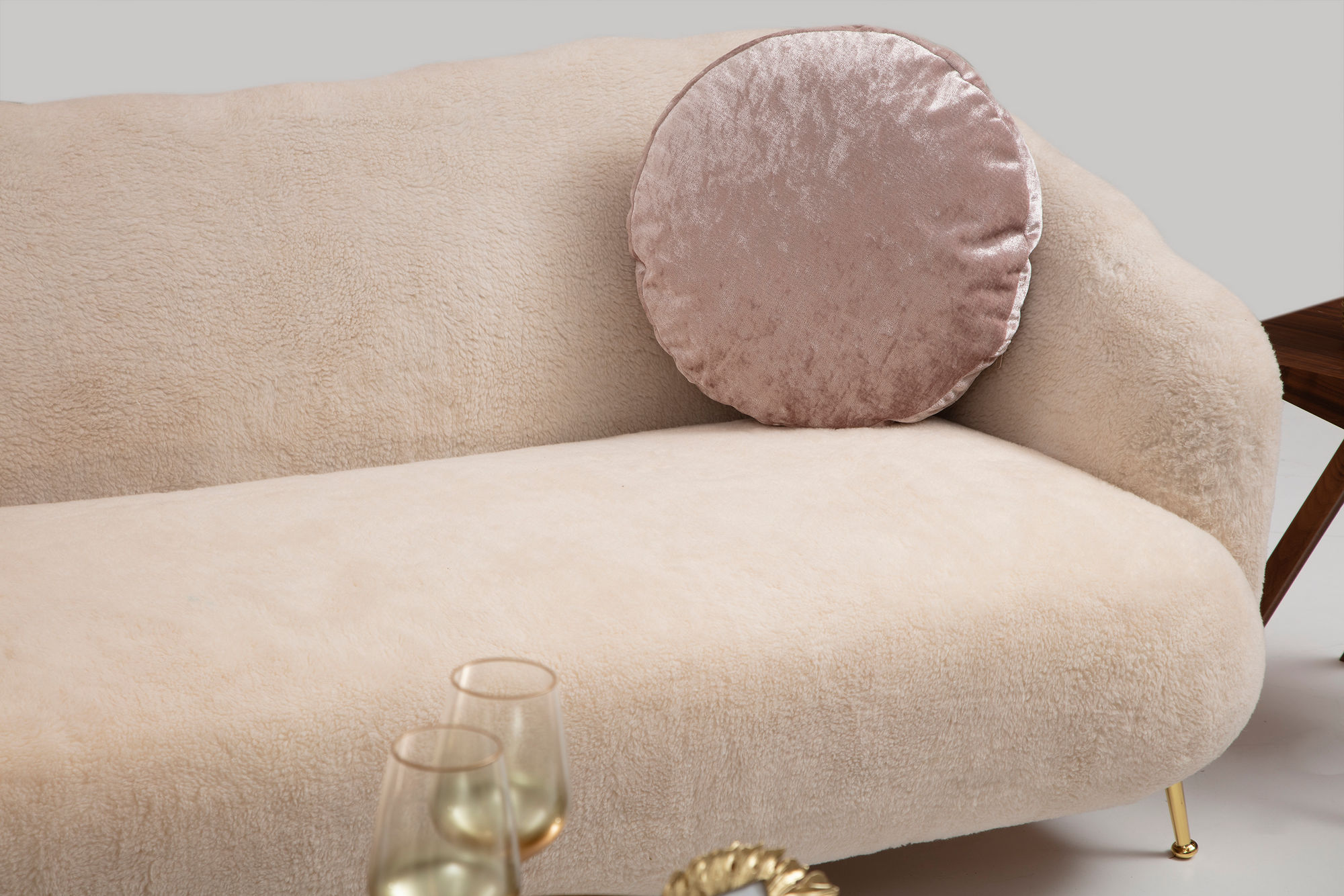 Istiridye Divano a 3 posti Beige