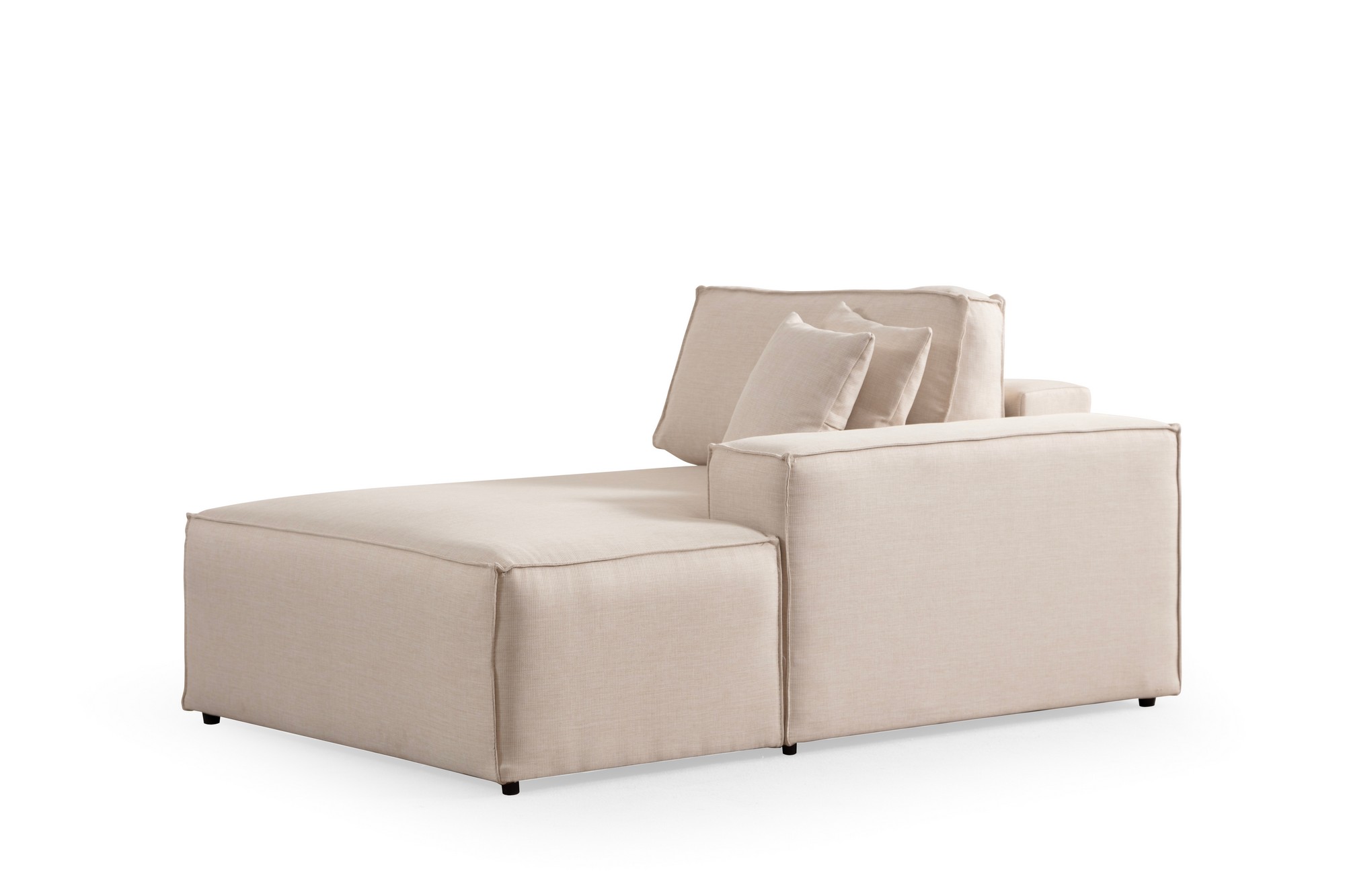 Pırlo Rechts Ecksofa Beige