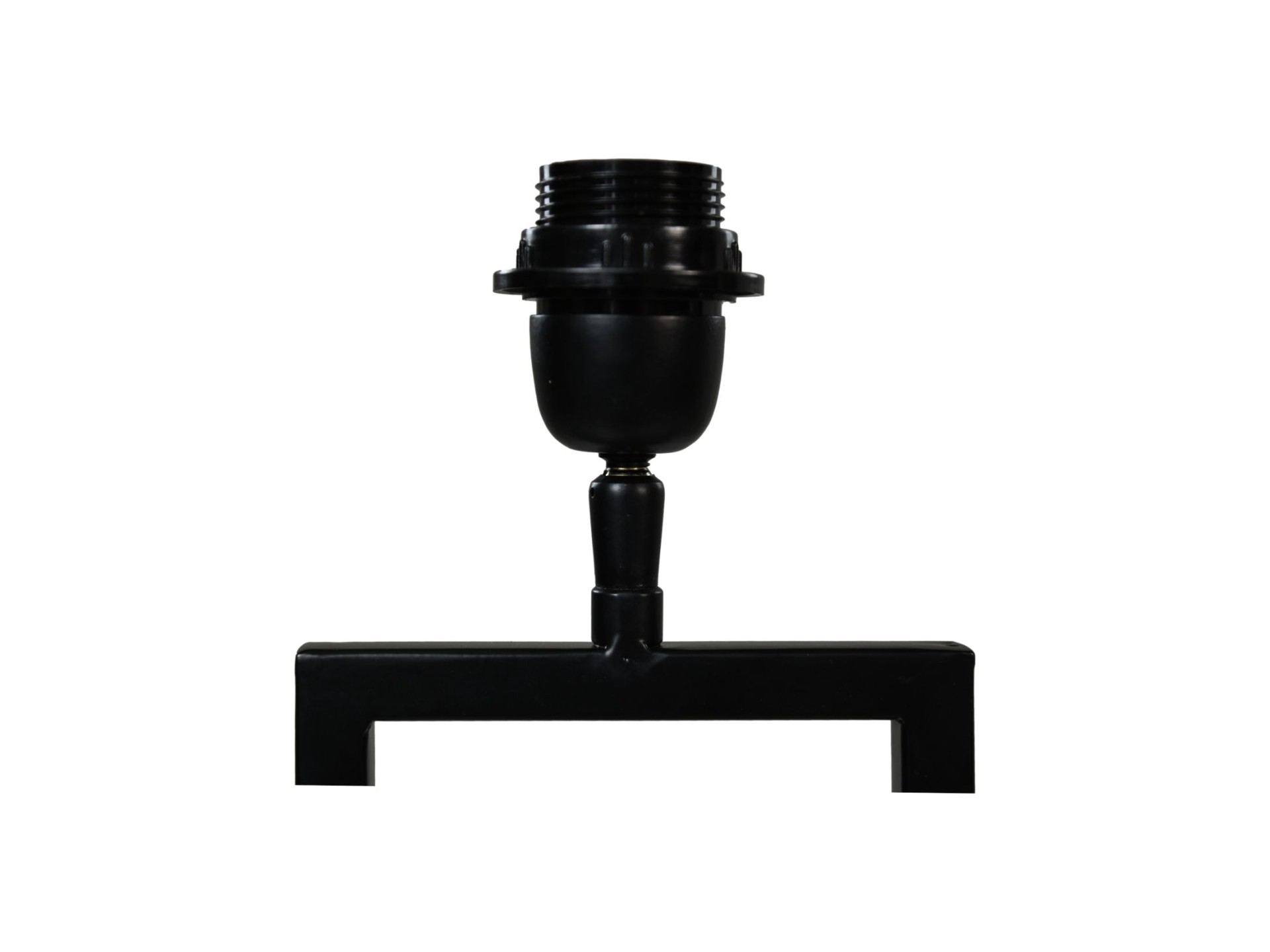 Tischlampe Metall Schwarz