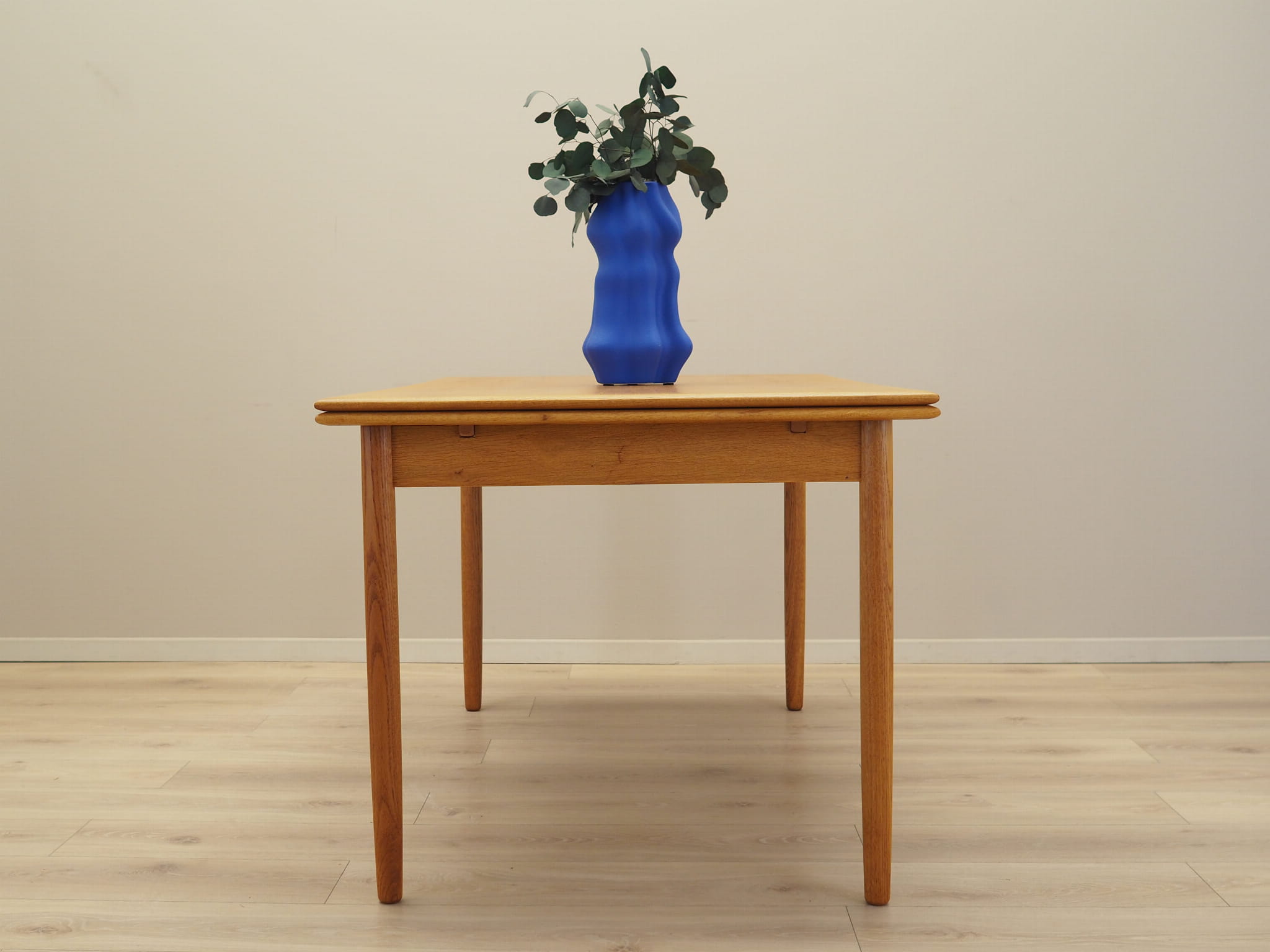 Dining table ash wood 1970s