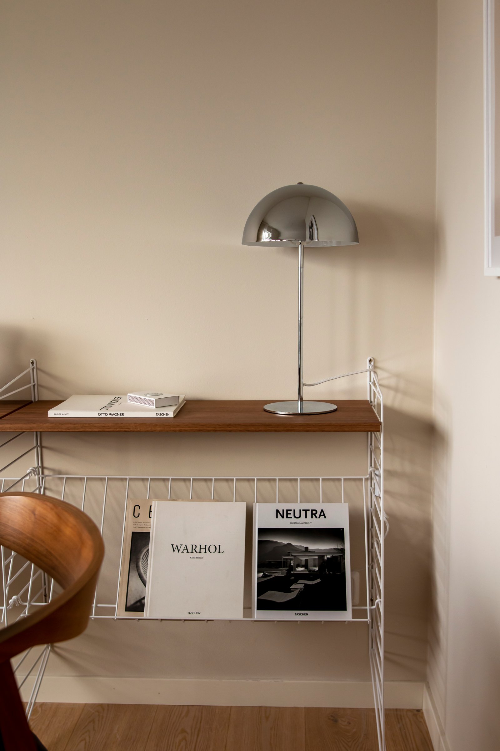 Icon lampada da tavolo cromo Ø 25cm