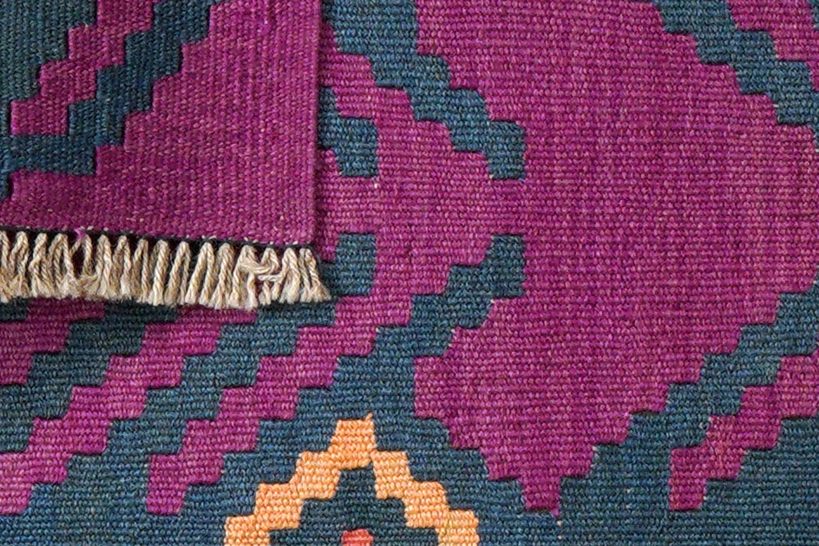 Kilim Gashgai Teppich Lila