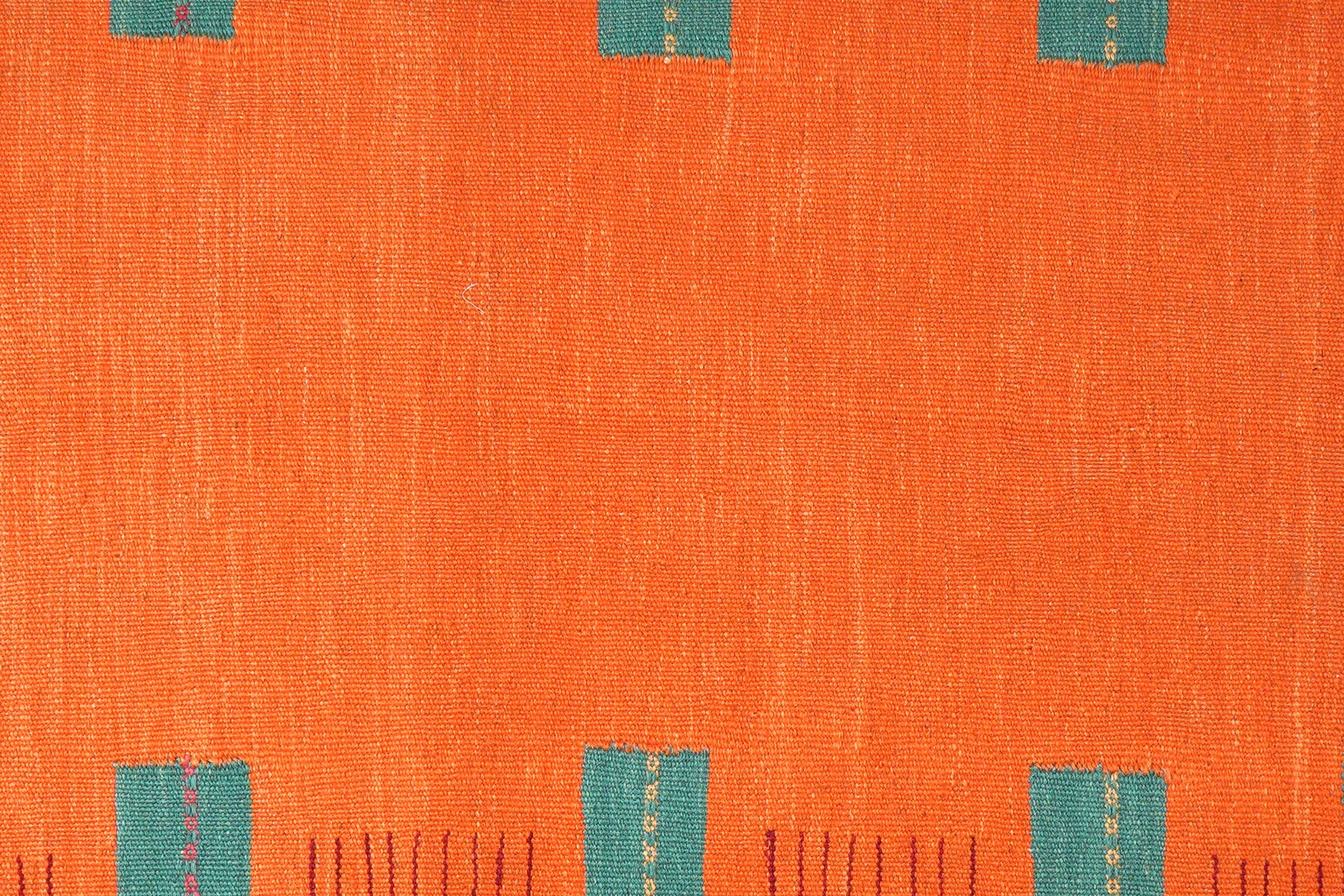 Kilim Gashgai Teppich Orange