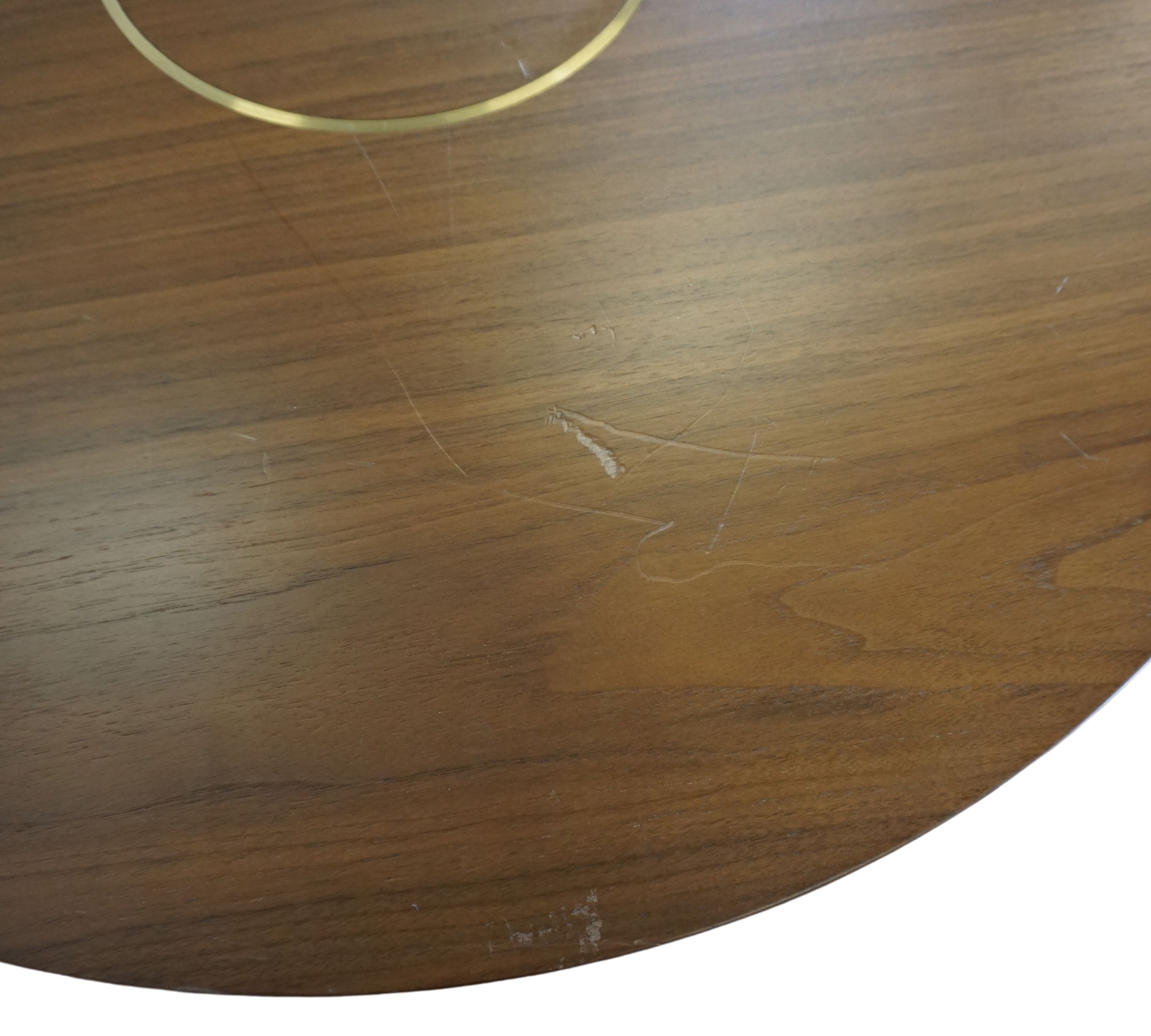Crawford Couchtisch Walnuss Ø 90cm