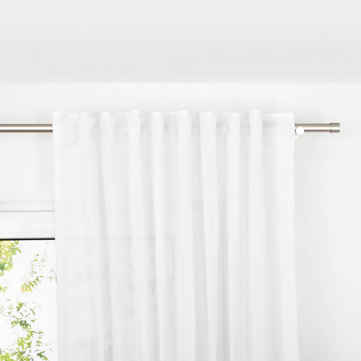 Schlaufenschal Breeze Polyester Weiß 135 x 300 cm