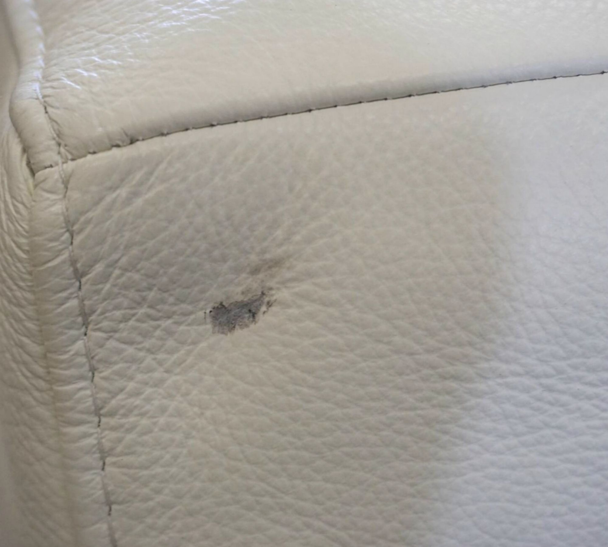 Bergamo Corner Sofa Salto-Leather 096 Snow White