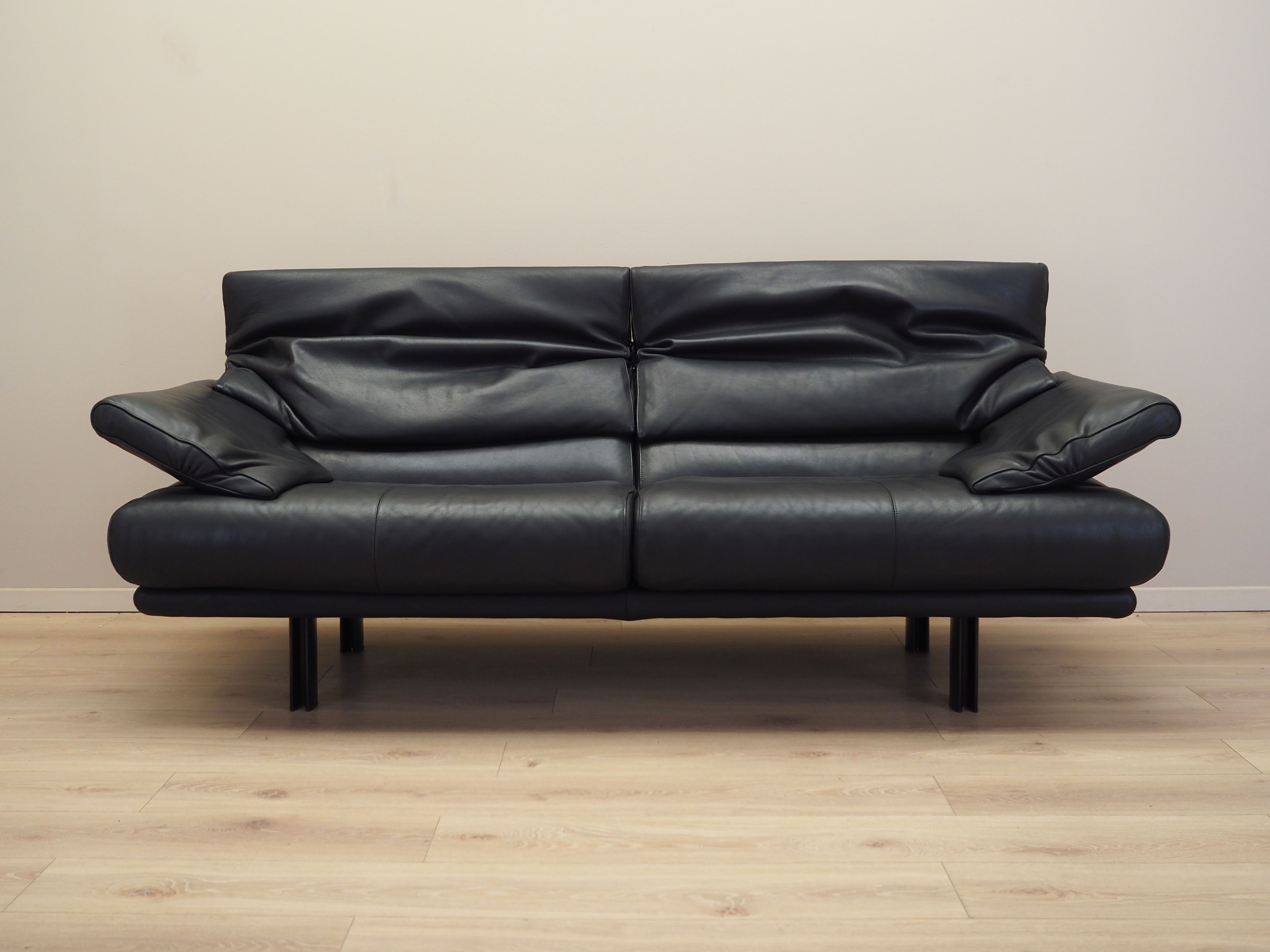Alanda Sofa Leder 1980er Jahre