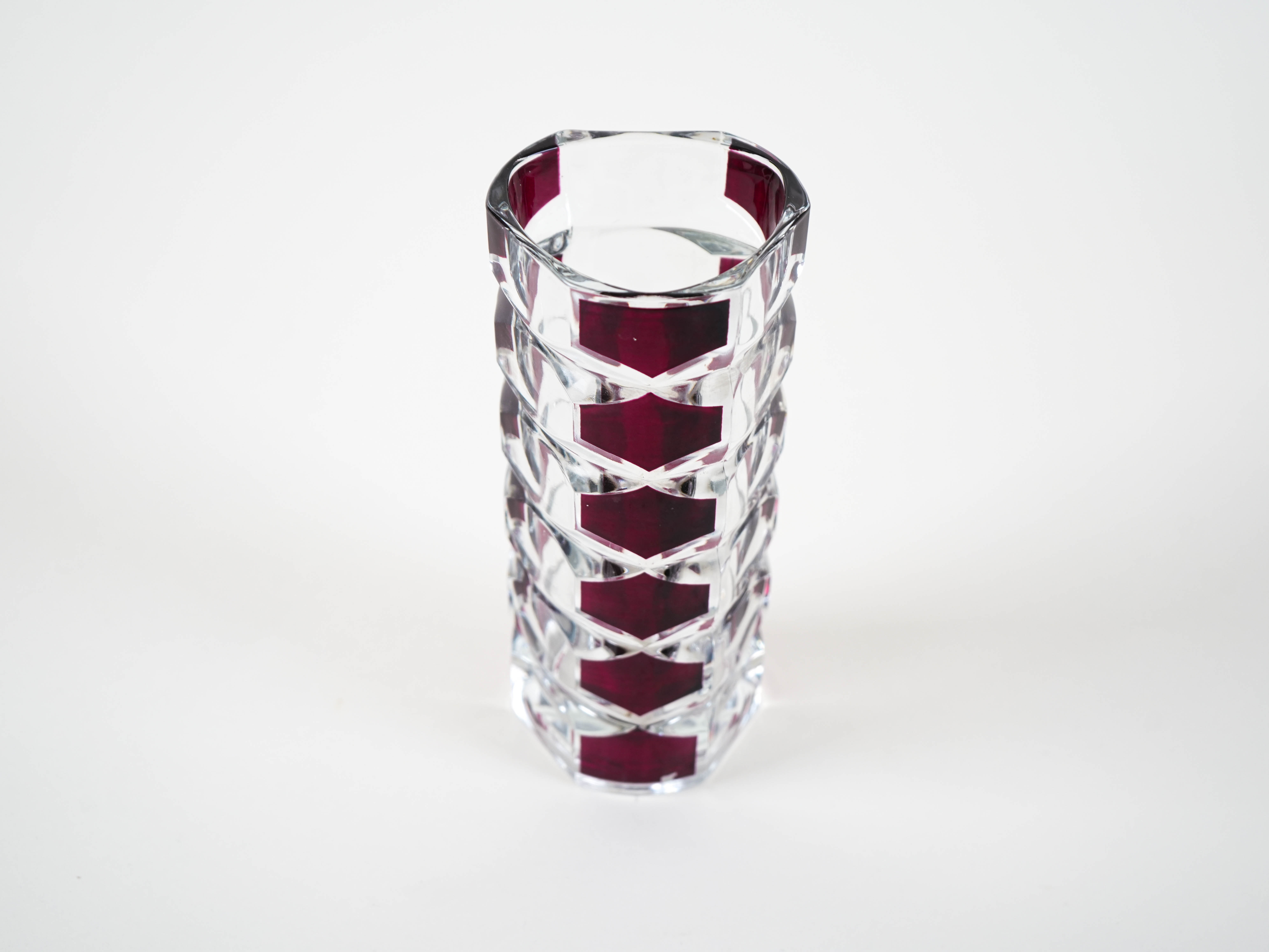 Glass Vase Windsor 1970s