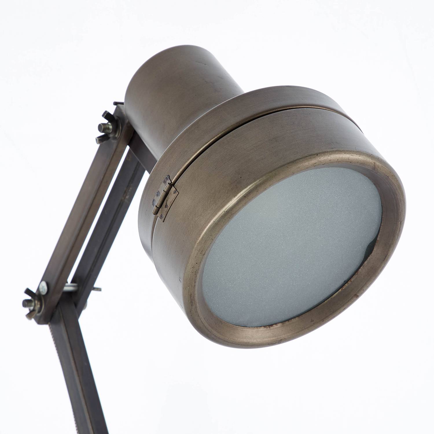 Tischleuchte Hardwork Stahl 1-flammig