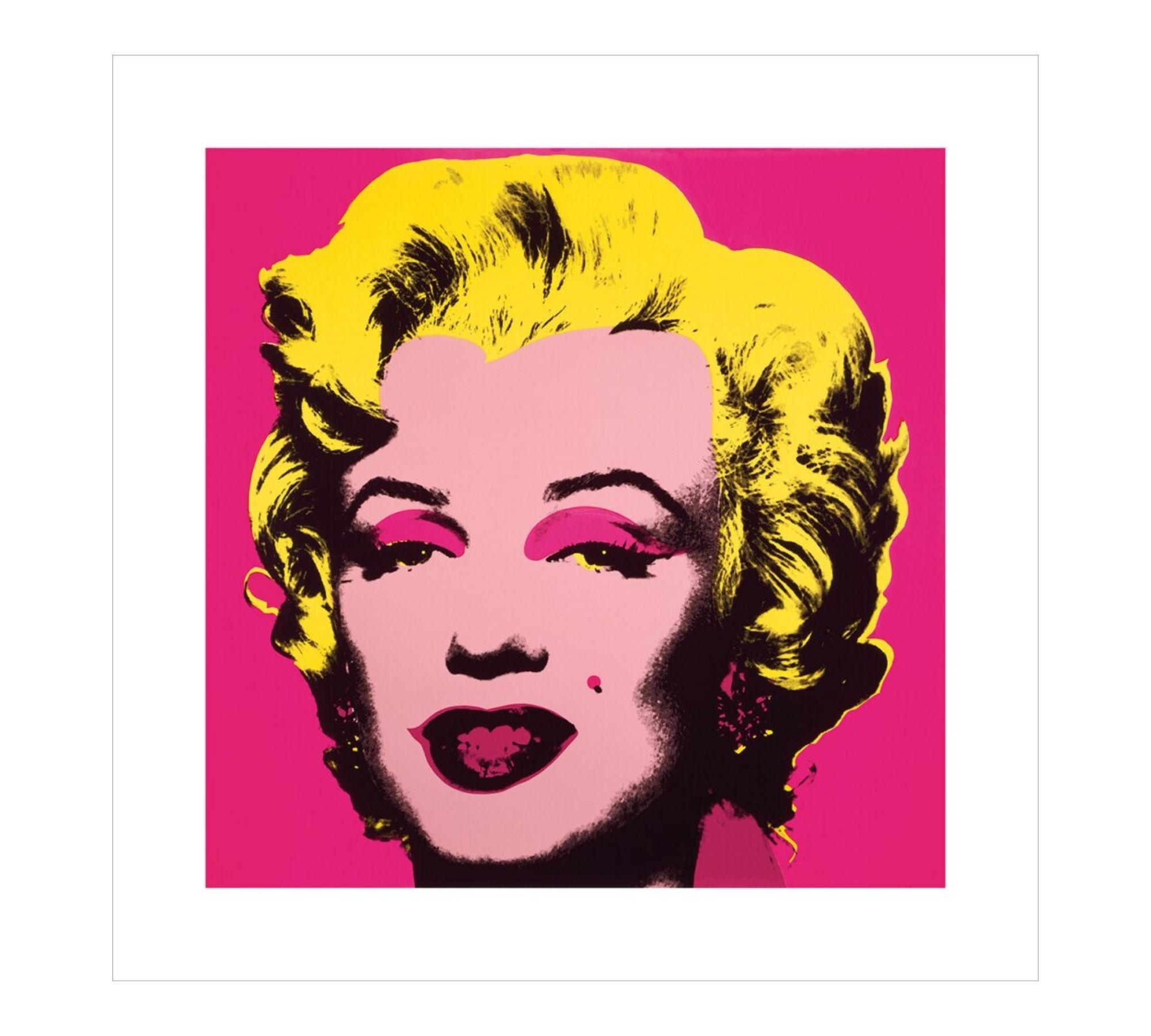 Marilyn Monroe (Hot Pink), 1967 - Andy Warhol 40 x 40 cm