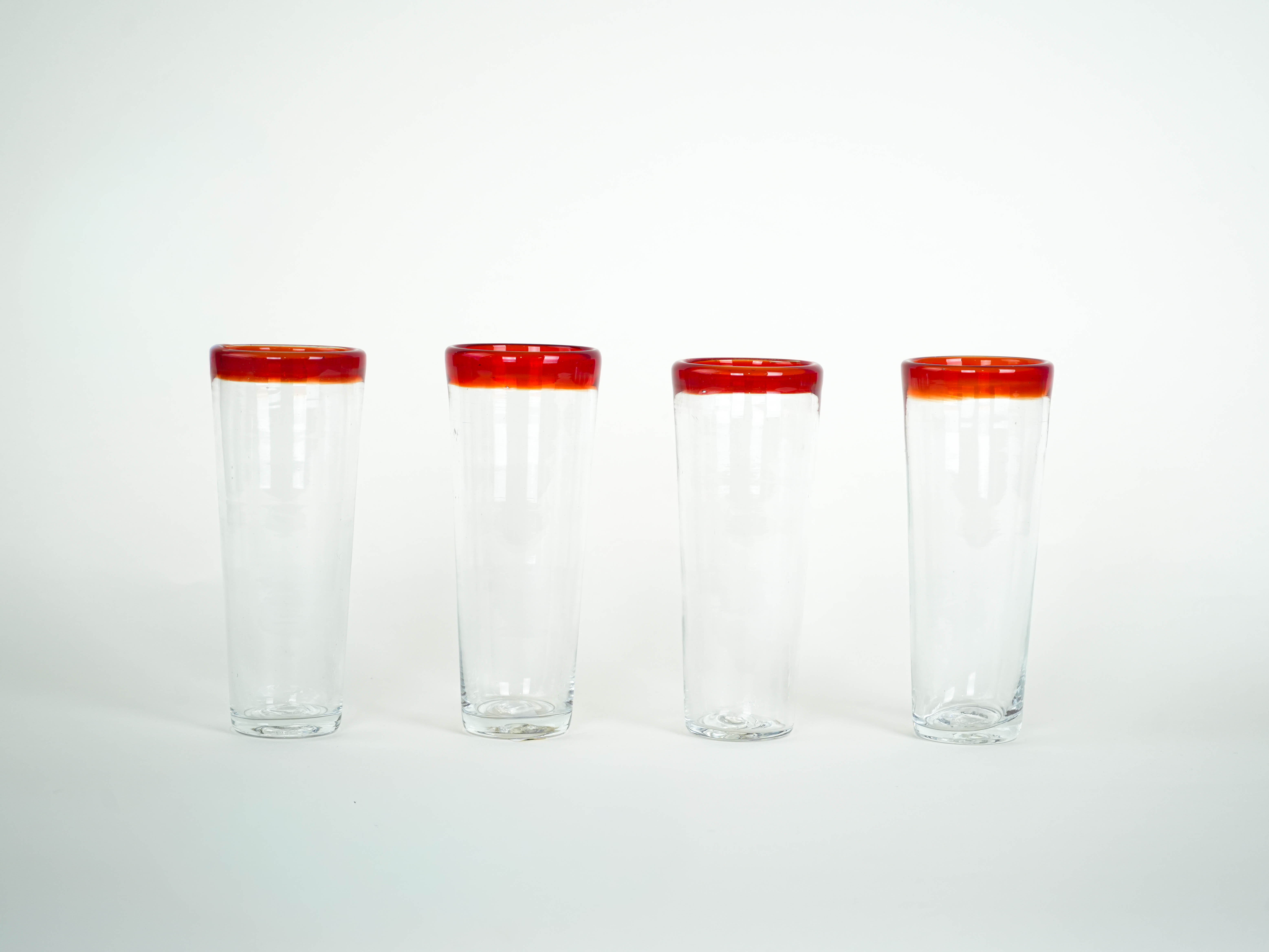 Set of four glasses 1970s