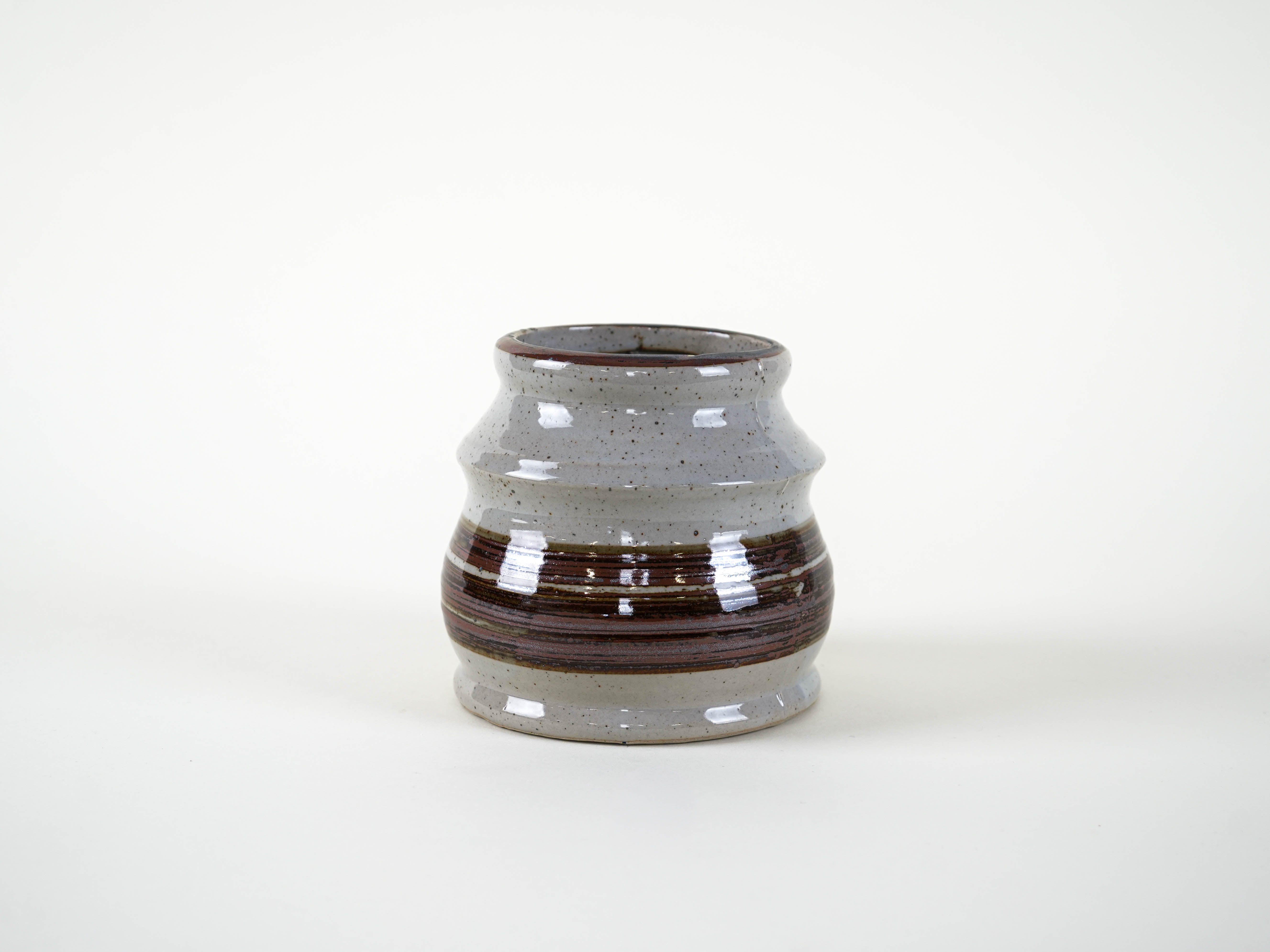 Ceramic Vase Grey 1960s