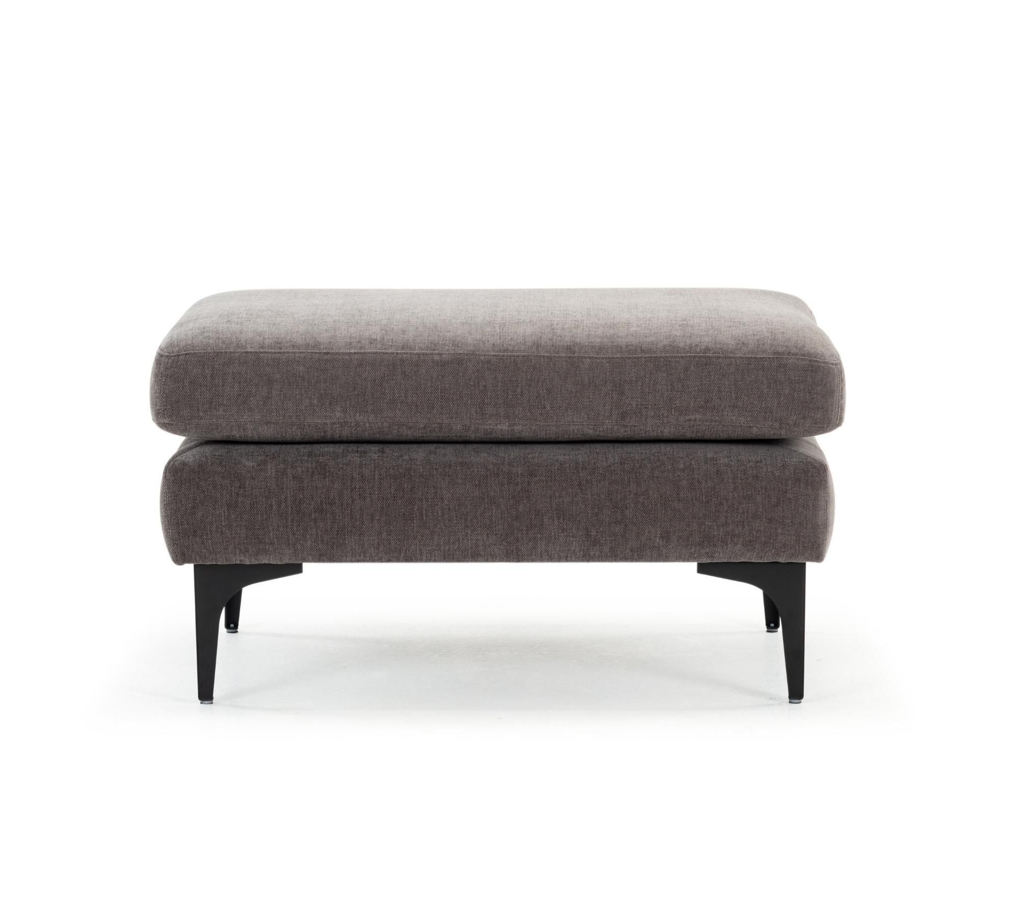 Astha Hocker Stoff Danny Steel Grey