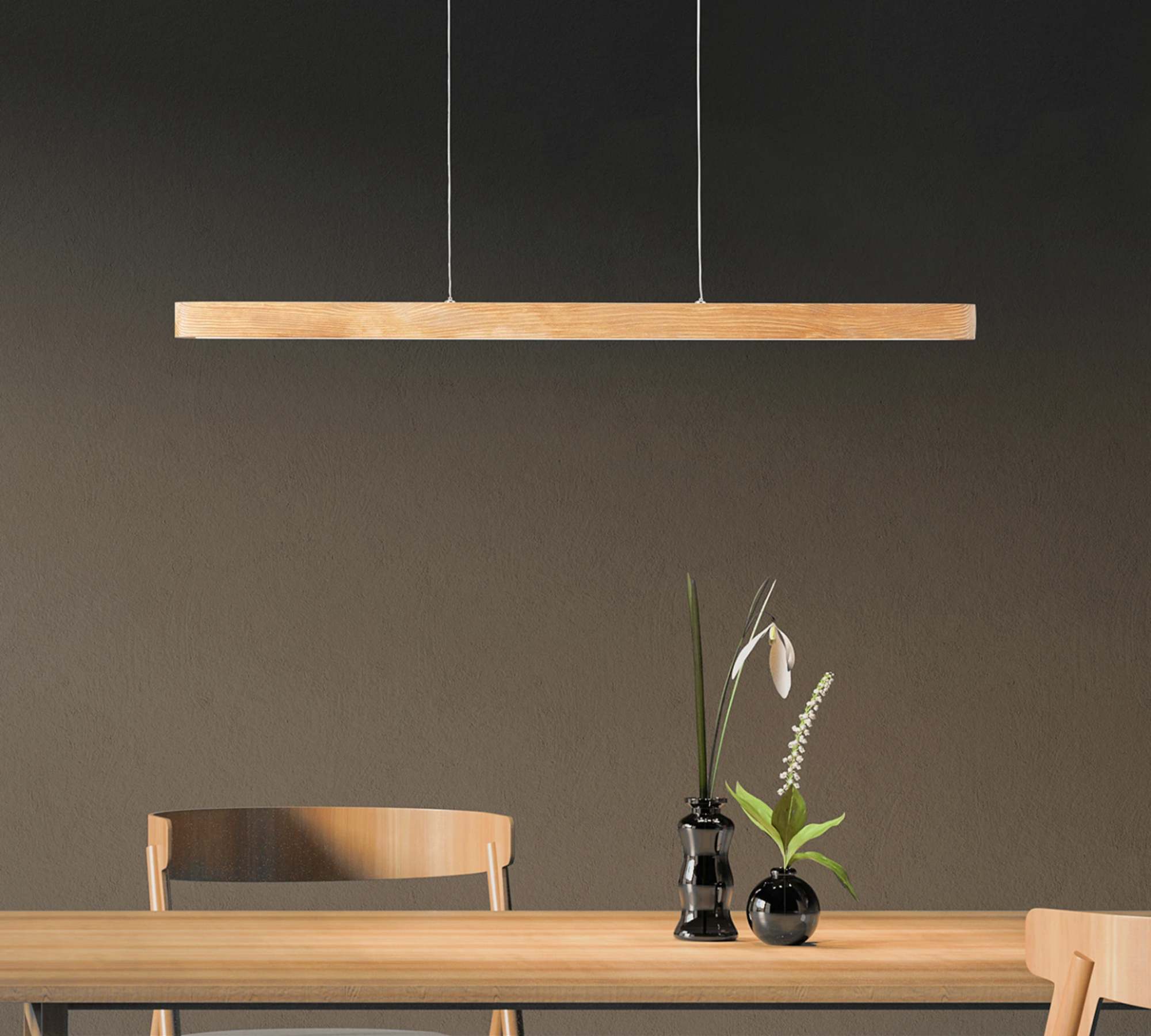 LED Pendelleuchte Ainara 1-flammig Aluminium