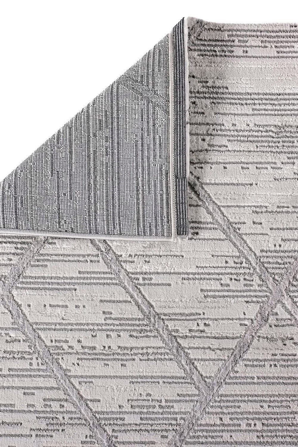 Motto 4587 Teppich Grau