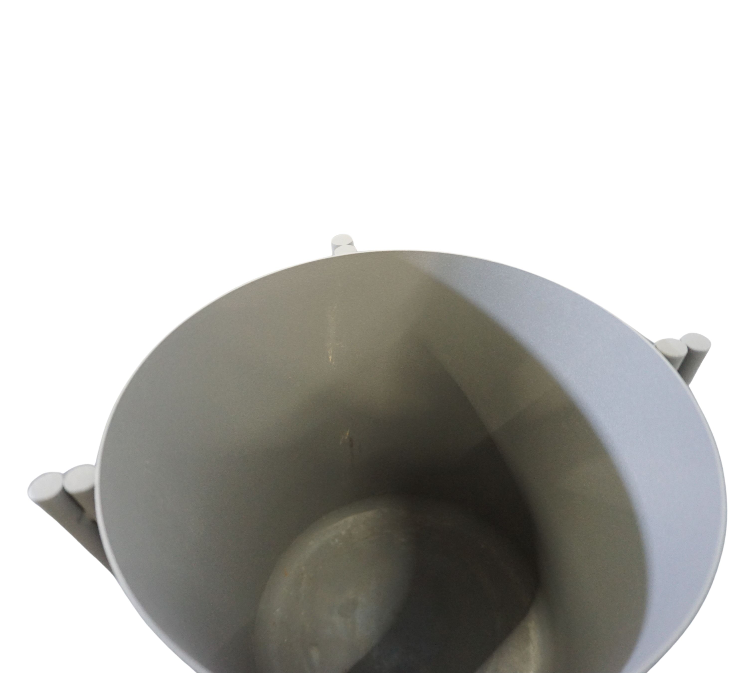 Kena Pflanzgefäß mit Gestell Steel Gray 55 x 22 cm 66018