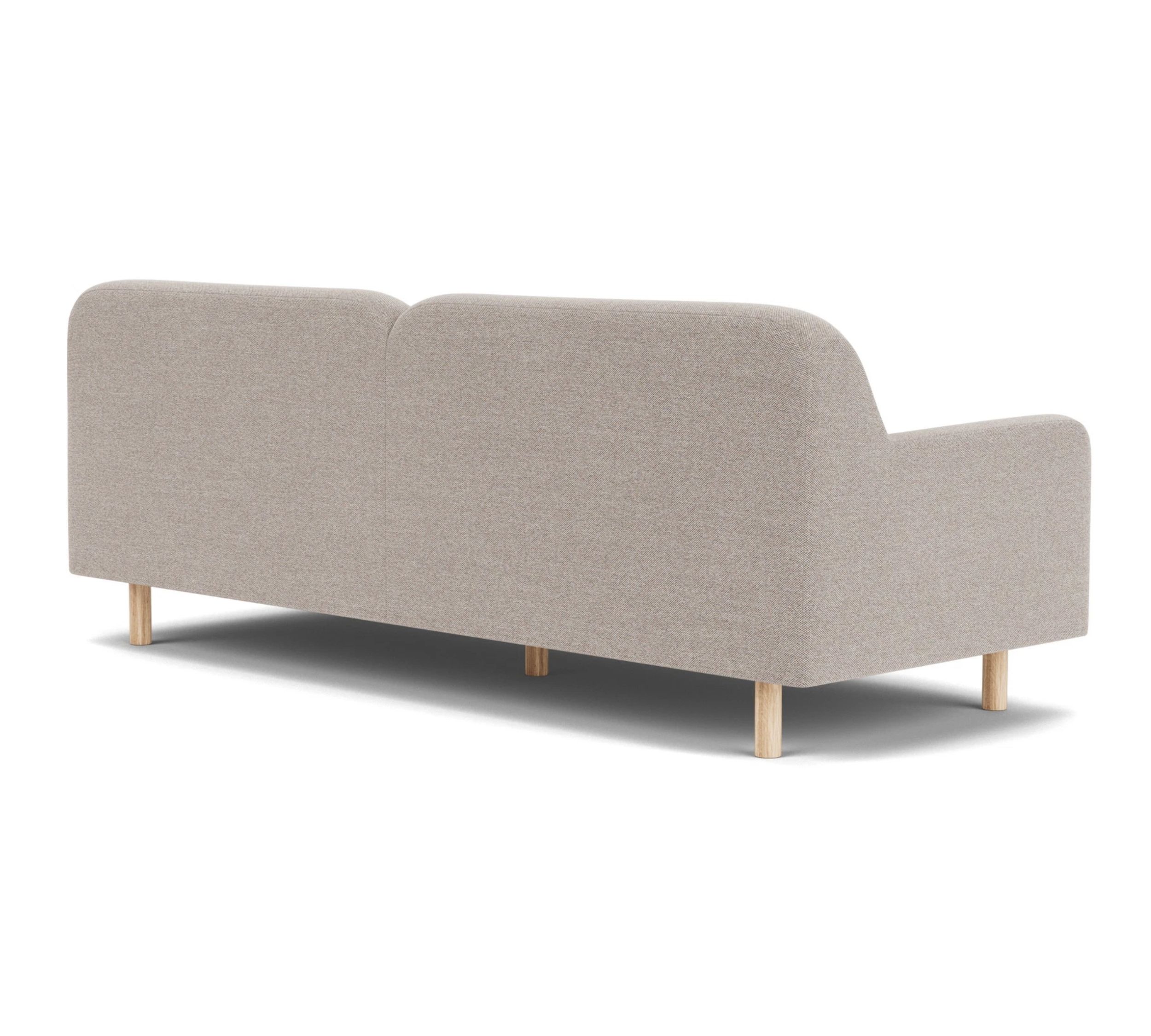 Landon Sofa 3-Sitzer Agnes Brown