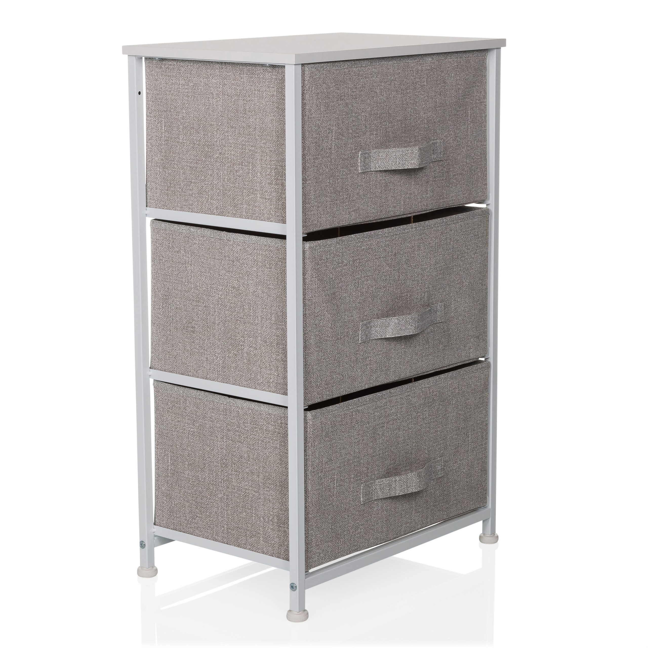 FOLDRESS M Wardrobe with 3 compartments Grey hjh LIVING