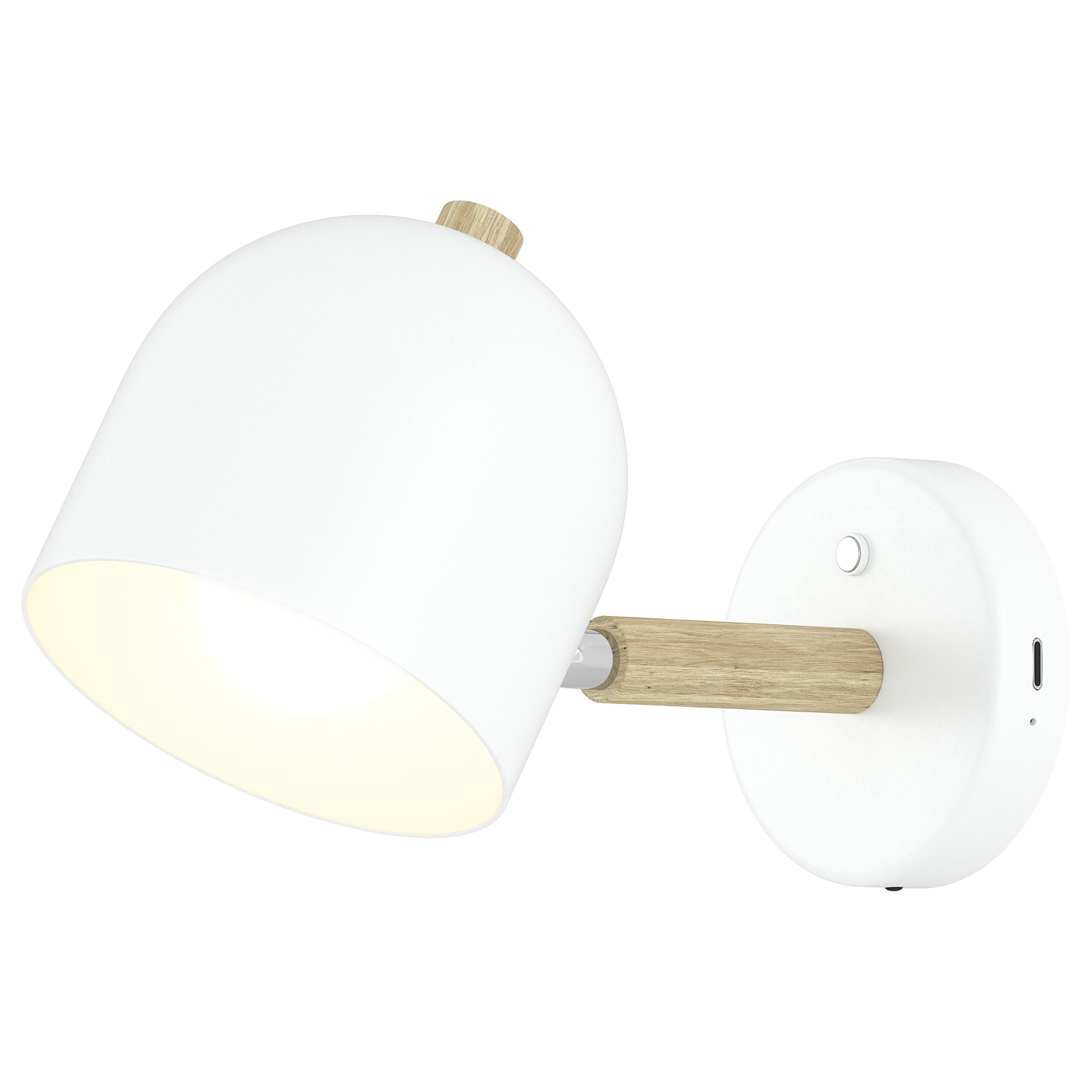 Rea Rechargeable Wall Lamp 3-Step Dimmer Remote Control