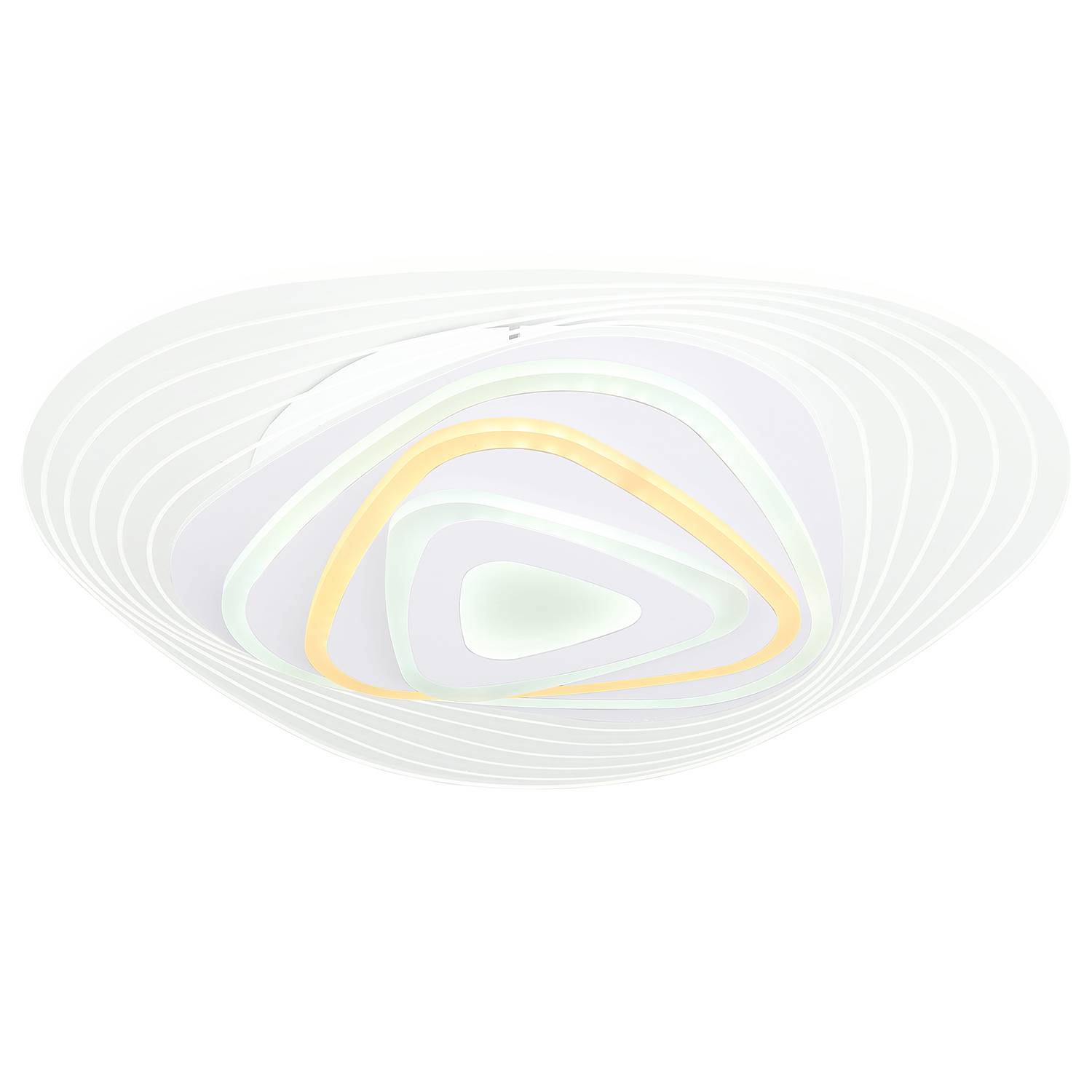 1-Flammig LED Ceiling Light Tauves Acrylic Glass Iron