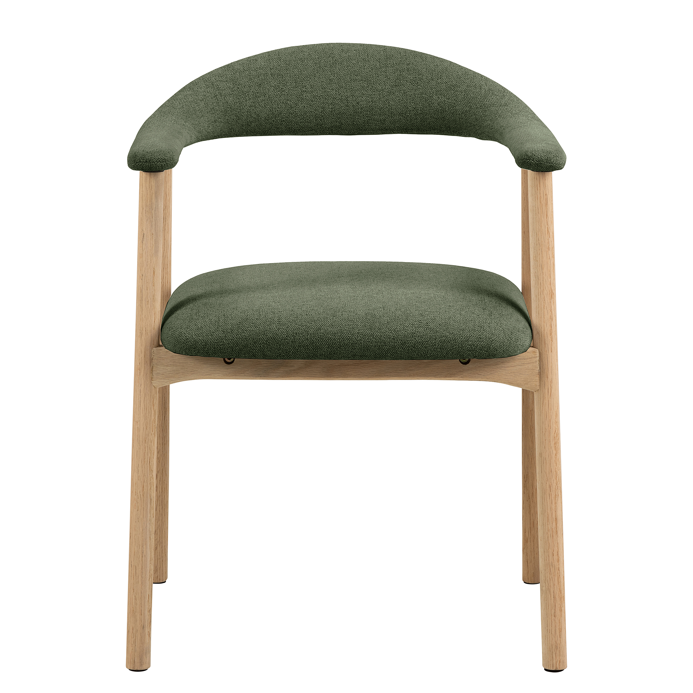2x Armchair MESITA Fabric Aphra Dark Green