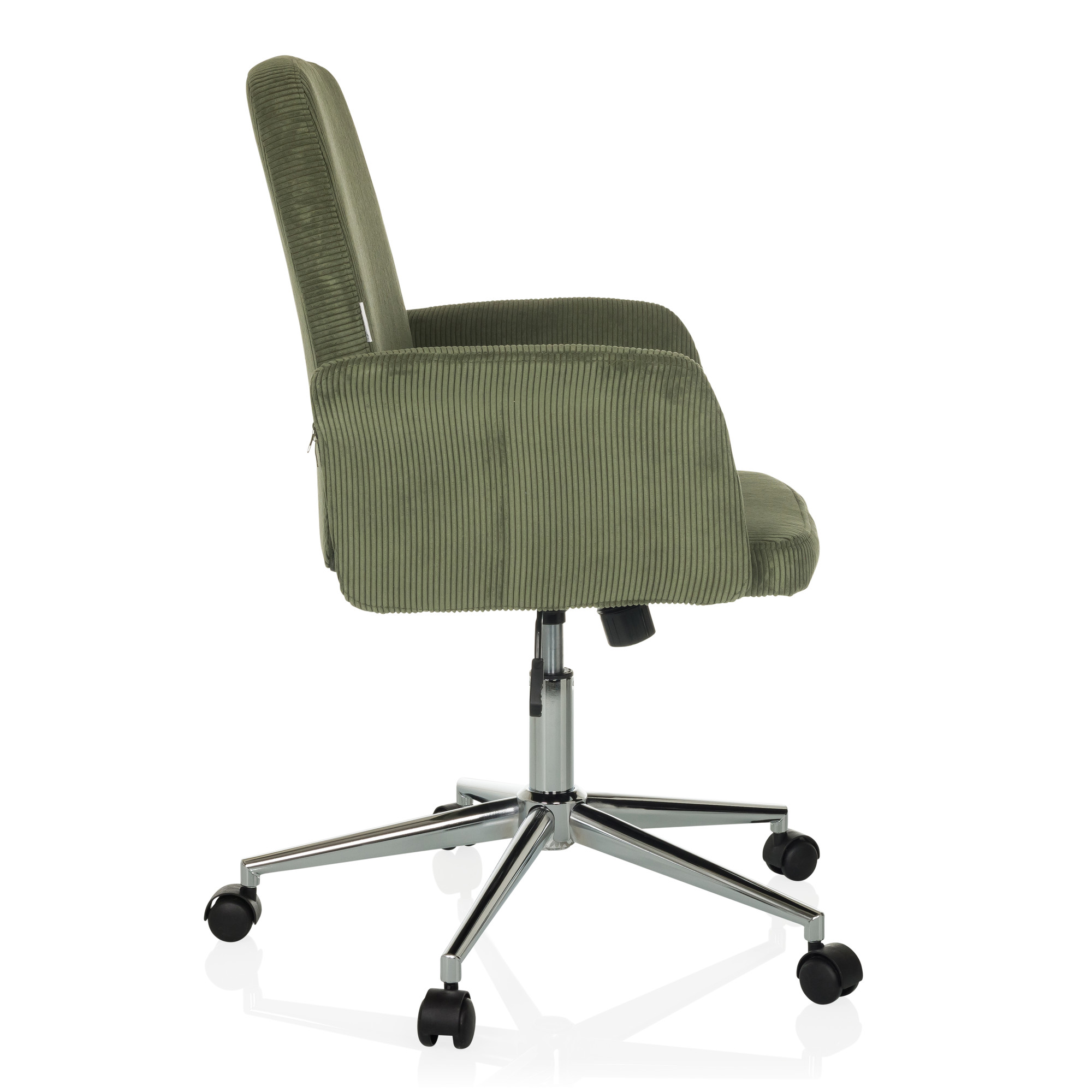 SOLAO CORD Office chair Swivel Cord-look Dark green