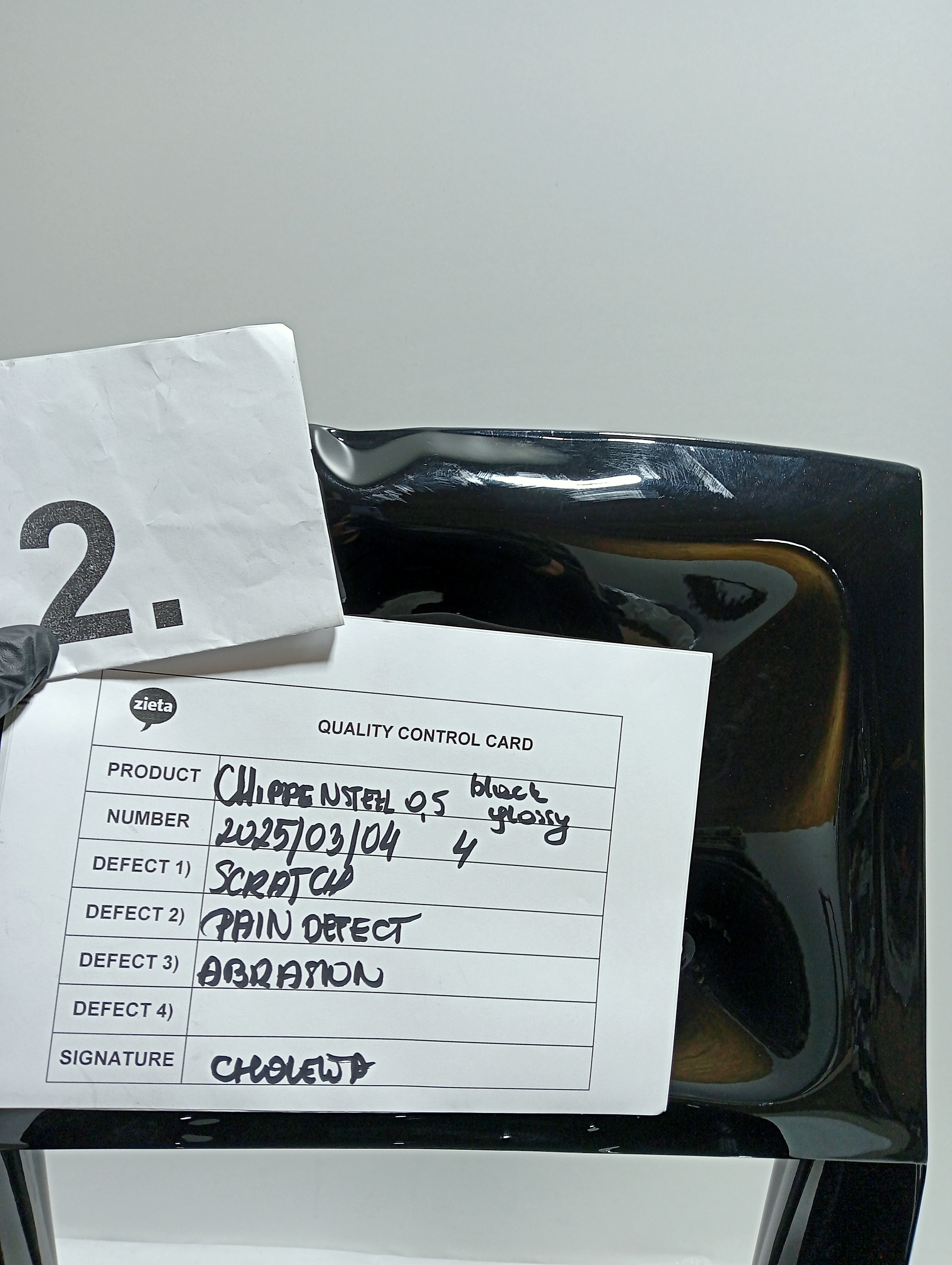 Chippensteel 0.5 Stuhl Stahl Schwarz Glänzend