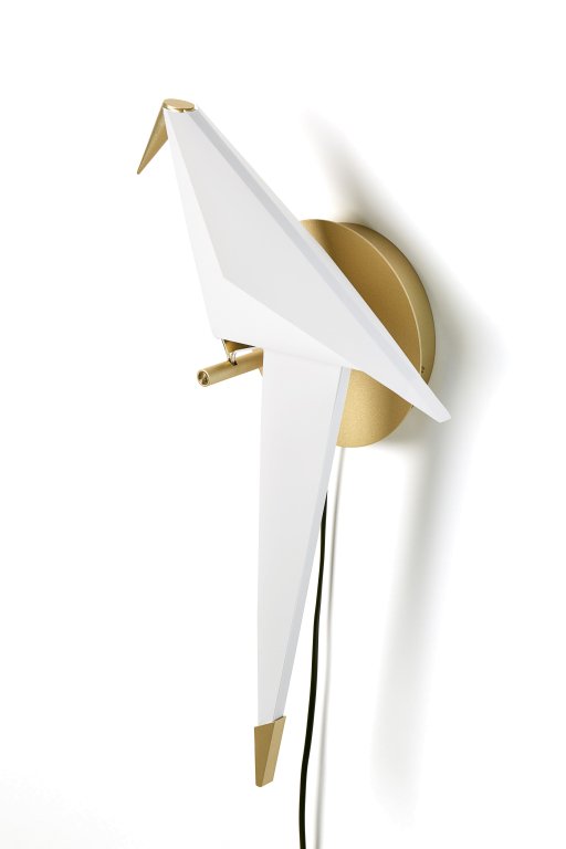 Perch LED-Wandlampe Weiß