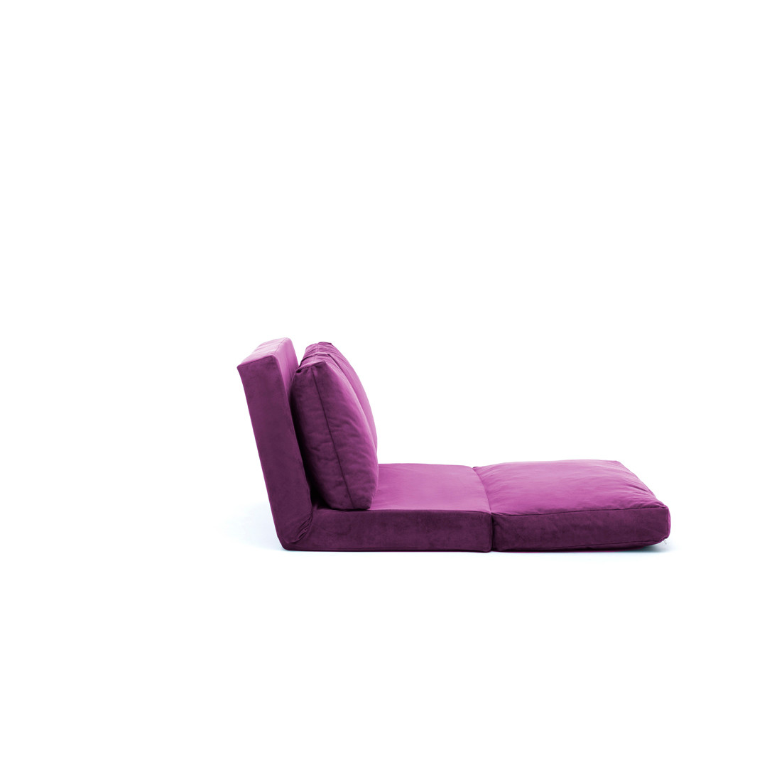 Taida Schlafsofa 2-Sitzer Violett