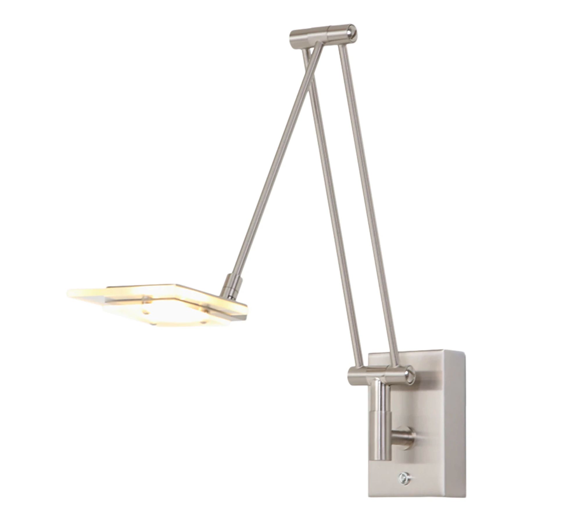 LED Wandleuchte 1-flammig Aluminium