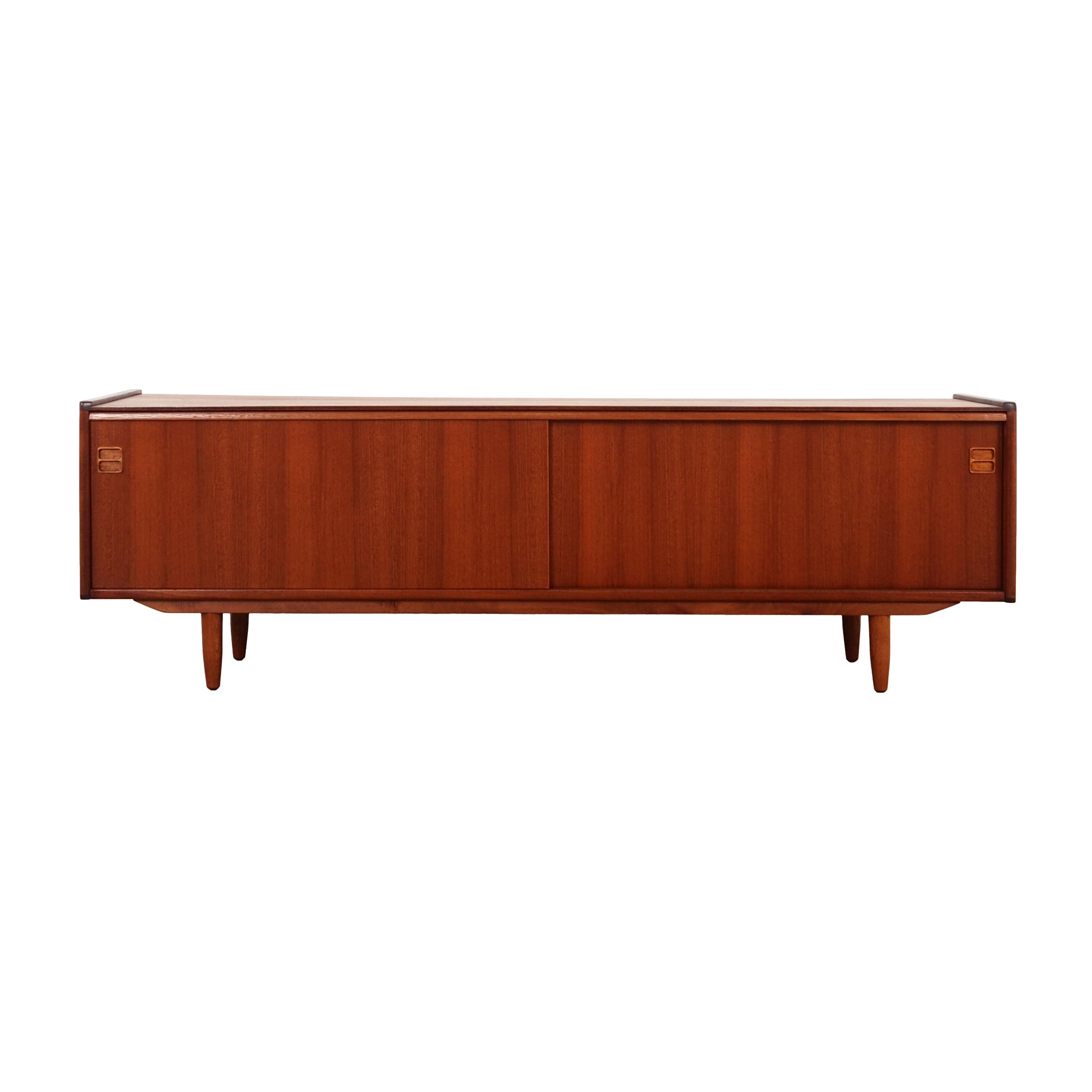 Sideboard in legno di teak anni '70