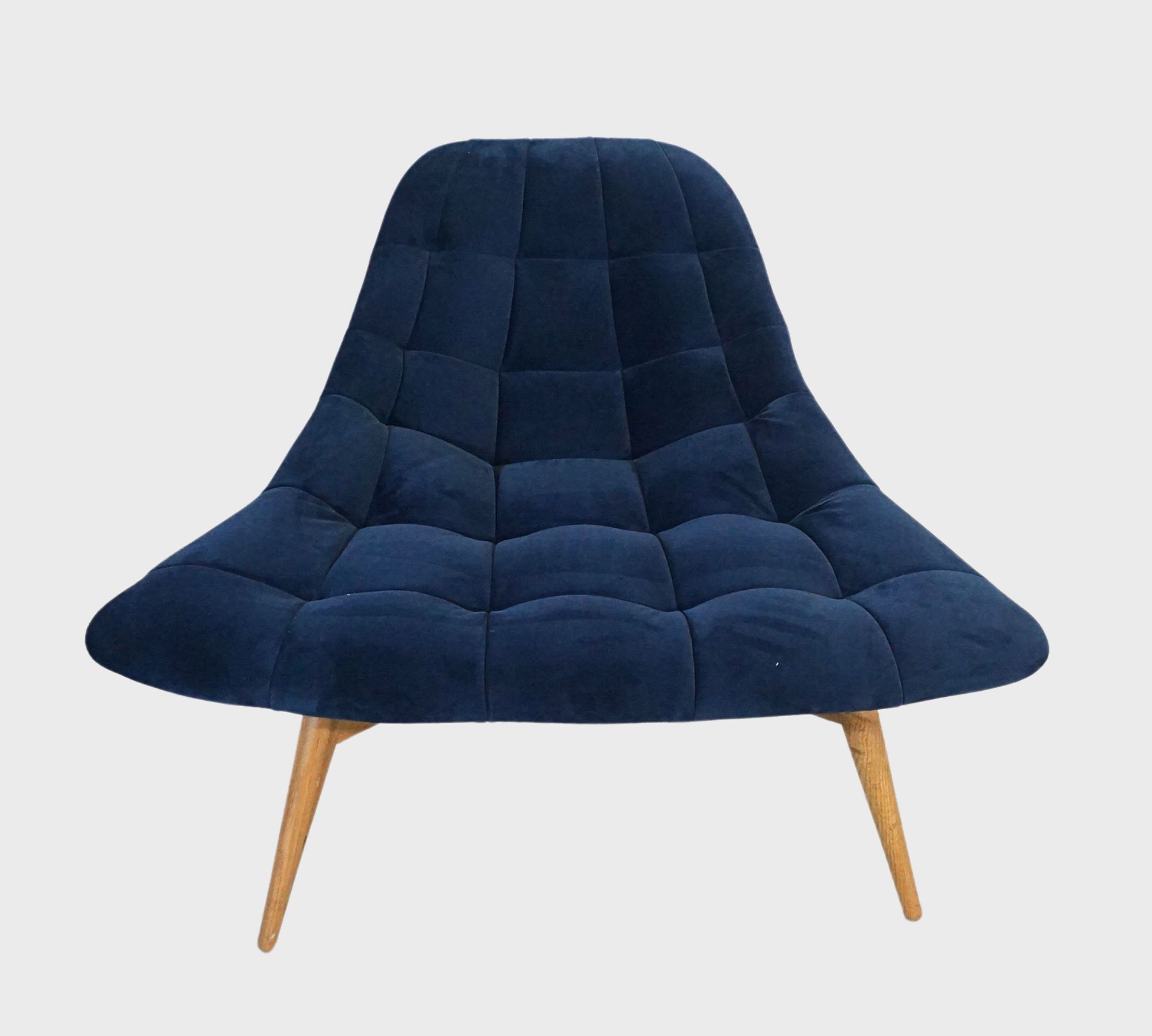 Elton Sessel Velour Lux Indigo