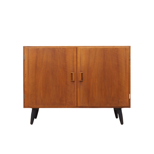 Vintage cabinet walnut brown 1960s