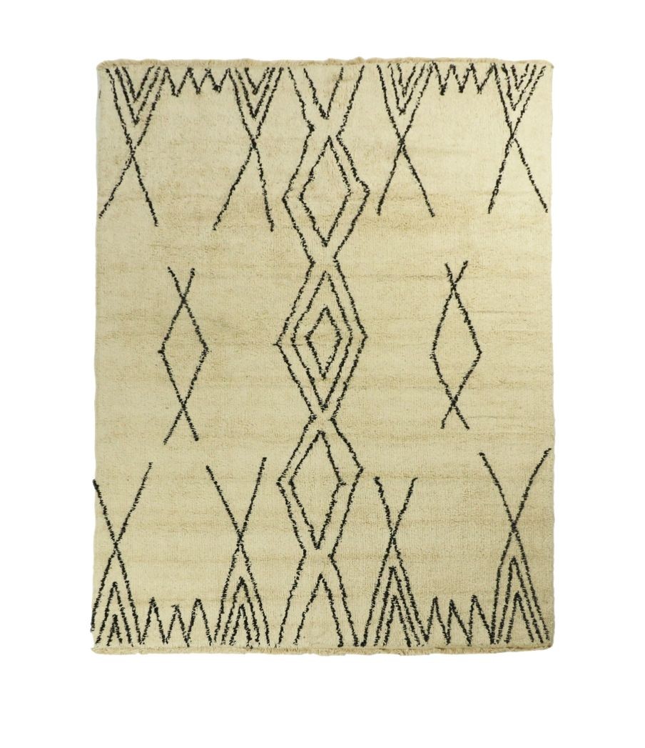 Teppich Baumwolle Beige