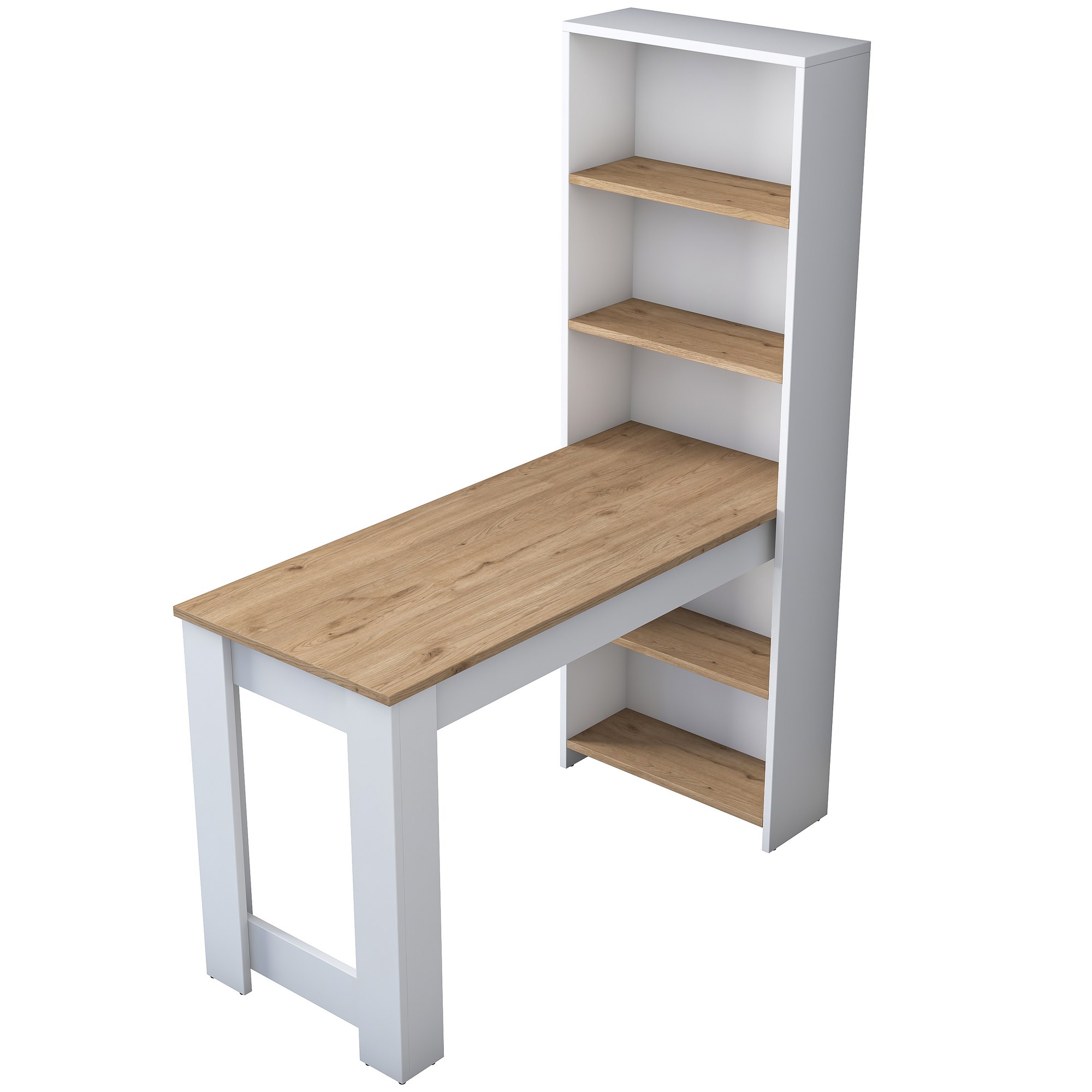 Dressing table with shelf White