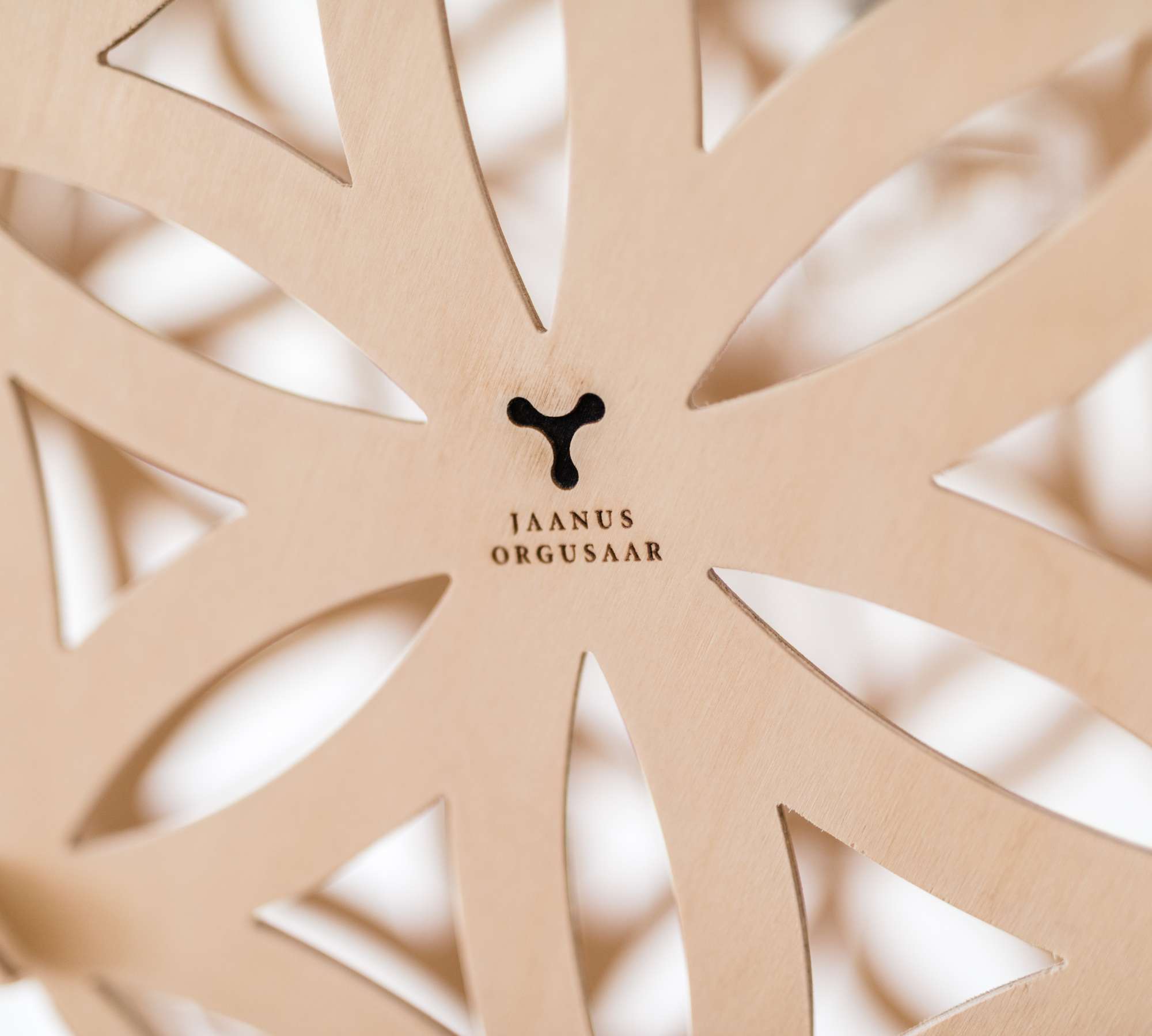 SOLAR lampada a sospensione legno naturale