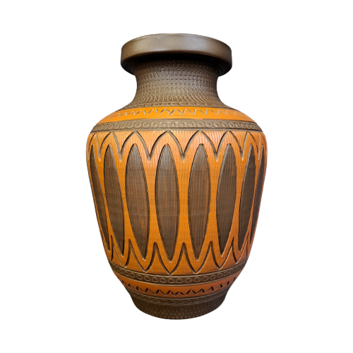 Vintage Vase Orange