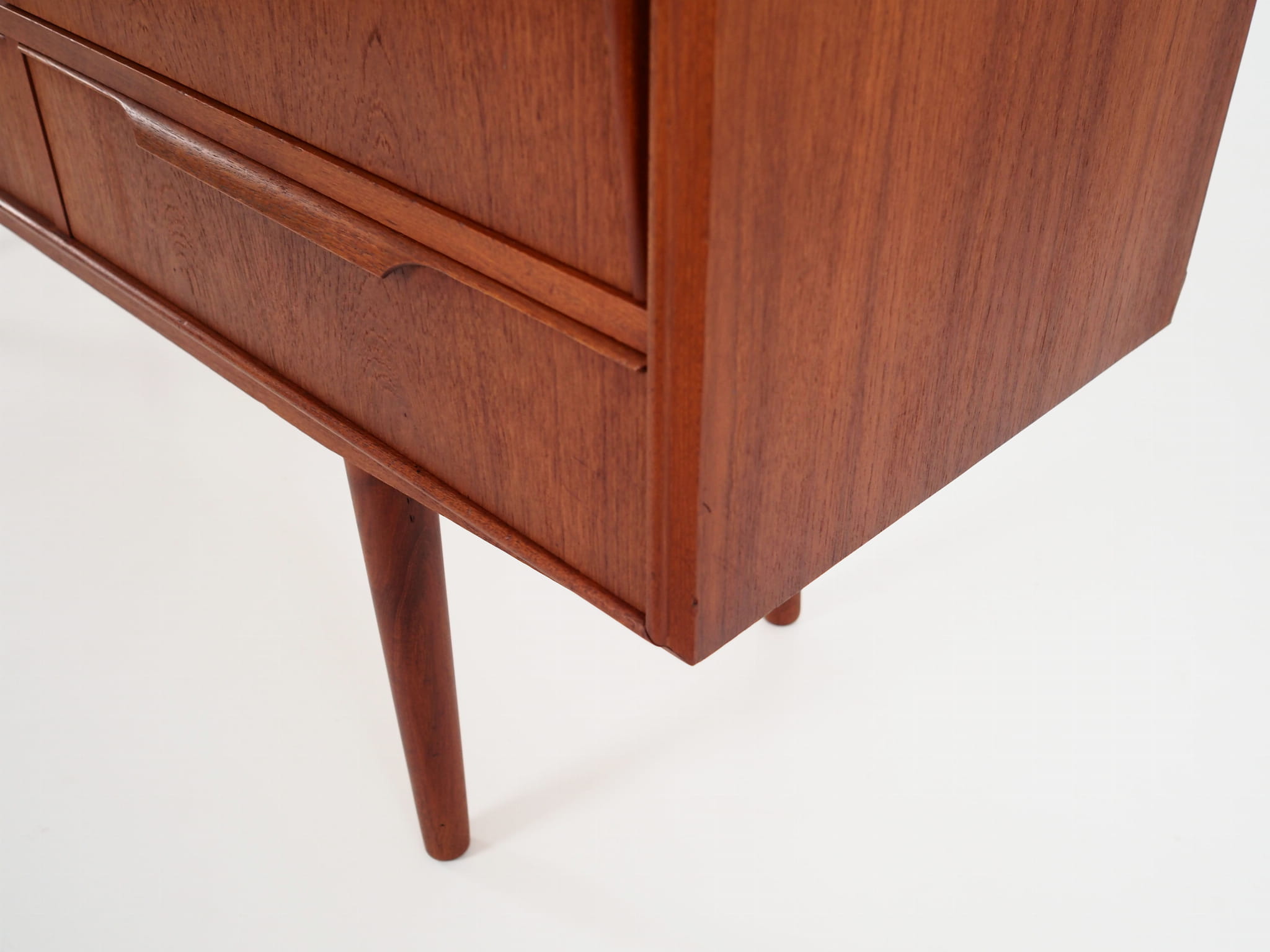 Highboard Teakholz Braun 1960er Jahre