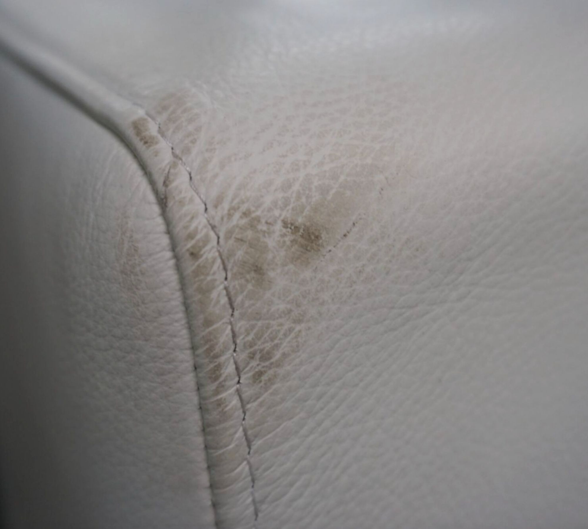 Bergamo Ecksofa Salto-Leder 096 Schneeweiß