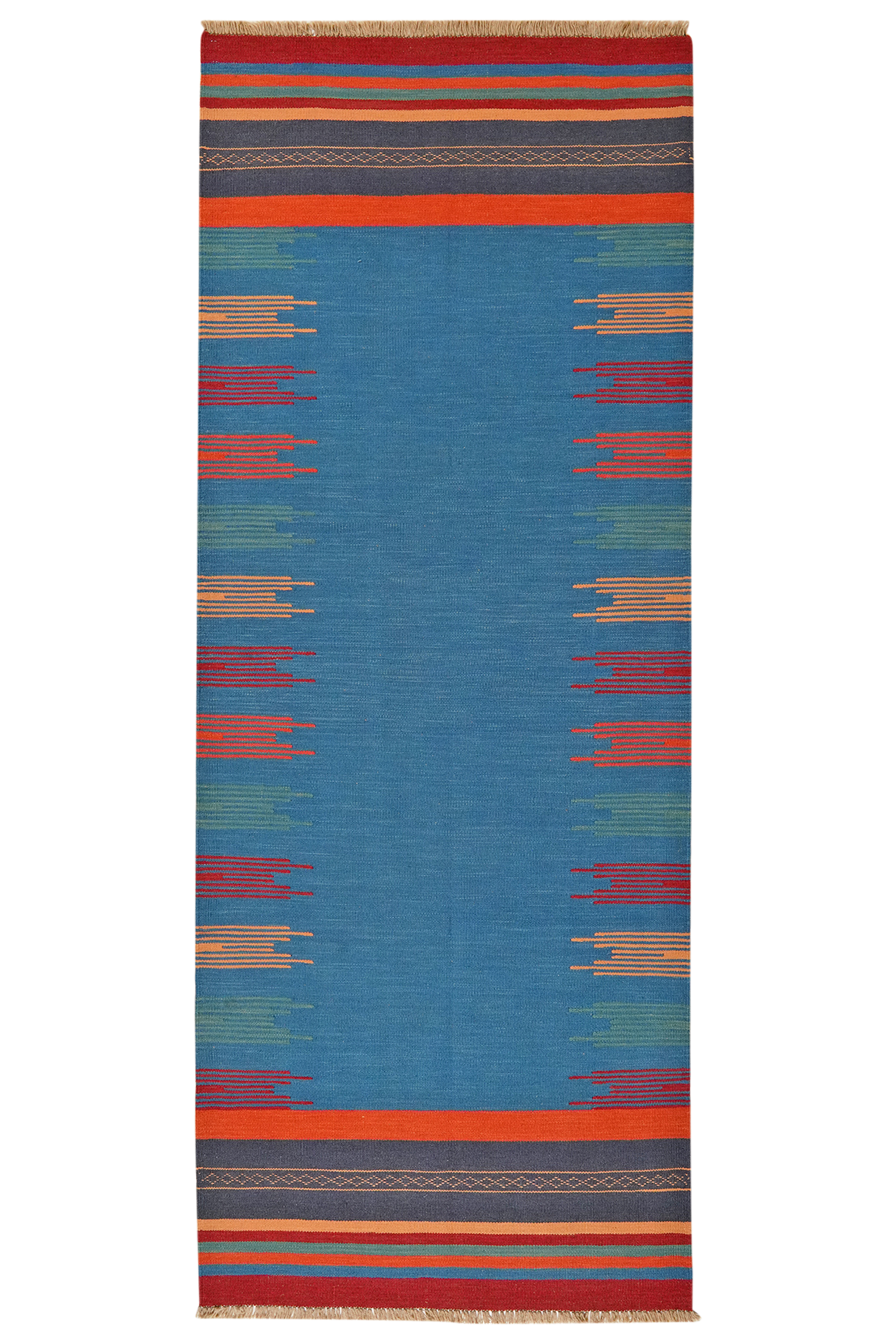 Kilim Gashgai Teppich Mehrfarbig