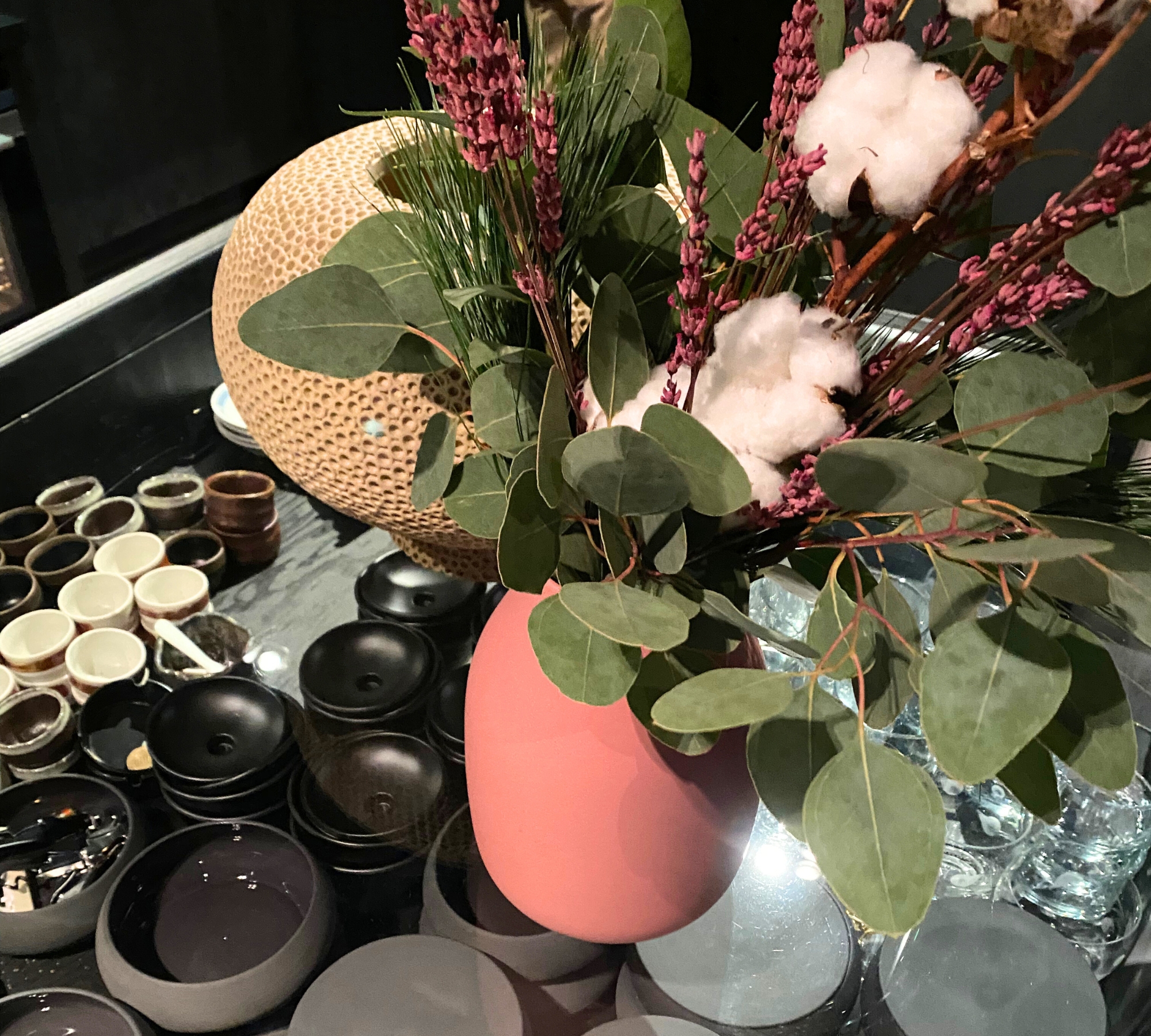 Colora Porzellanvase Withered Rose Höhe 20cm 65703