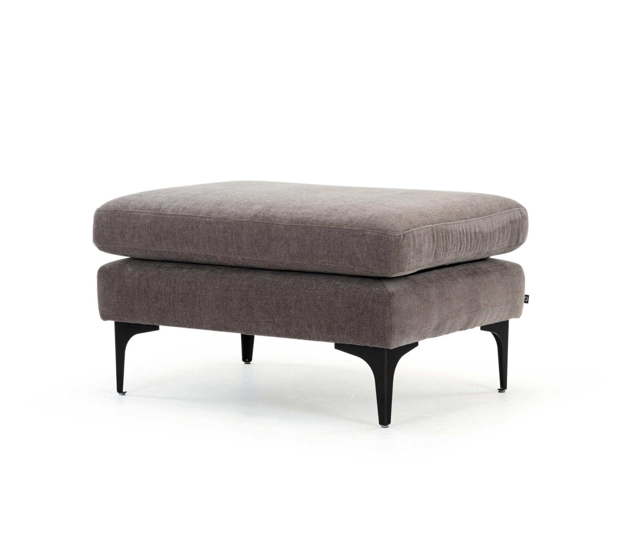 Astha Hocker Stoff Danny Steel Grey