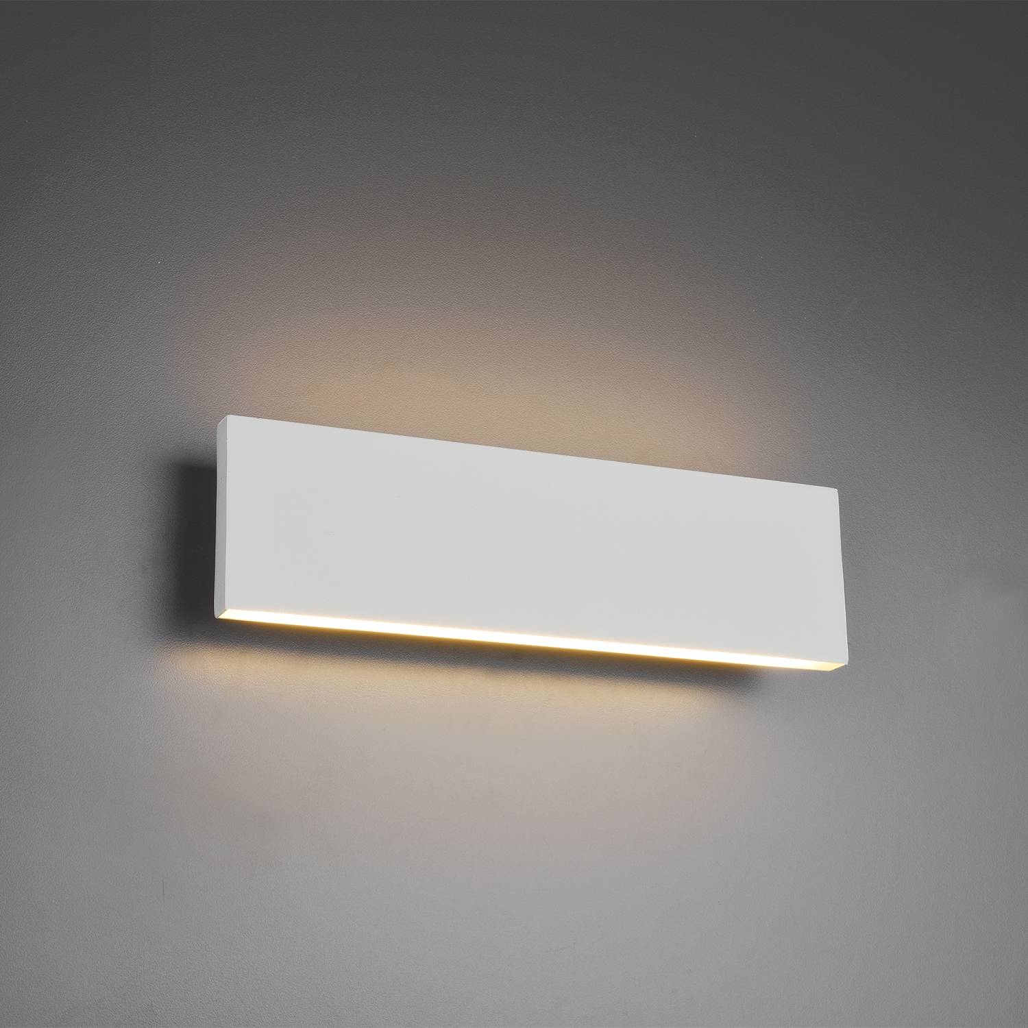 Concha LED-Wandleuchte Aluminium 2-flammig