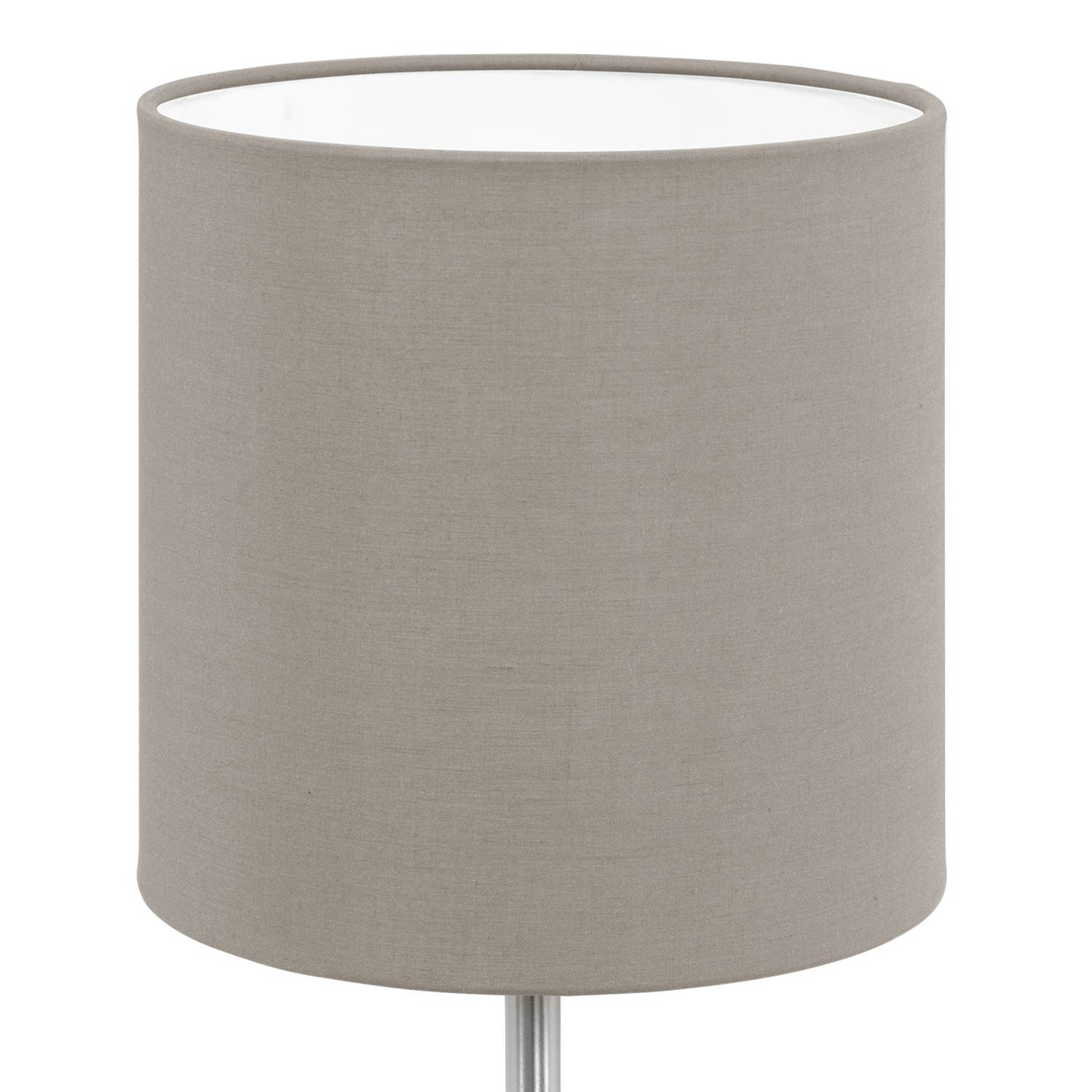 Pasteri Table Lamp 1-Light Mixed Fabric Steel Beige