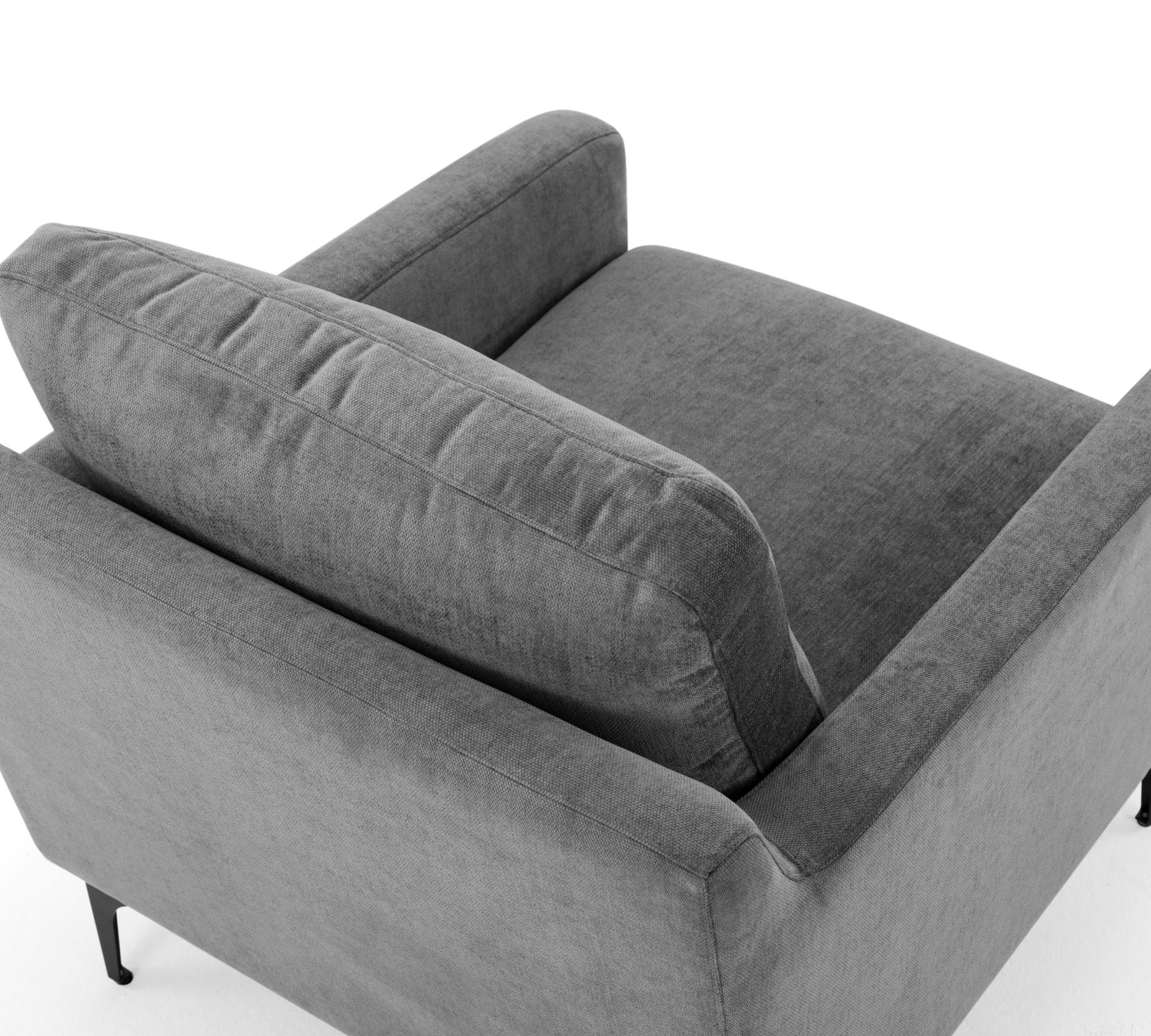 Astha Sessel Danny Steel Grey
